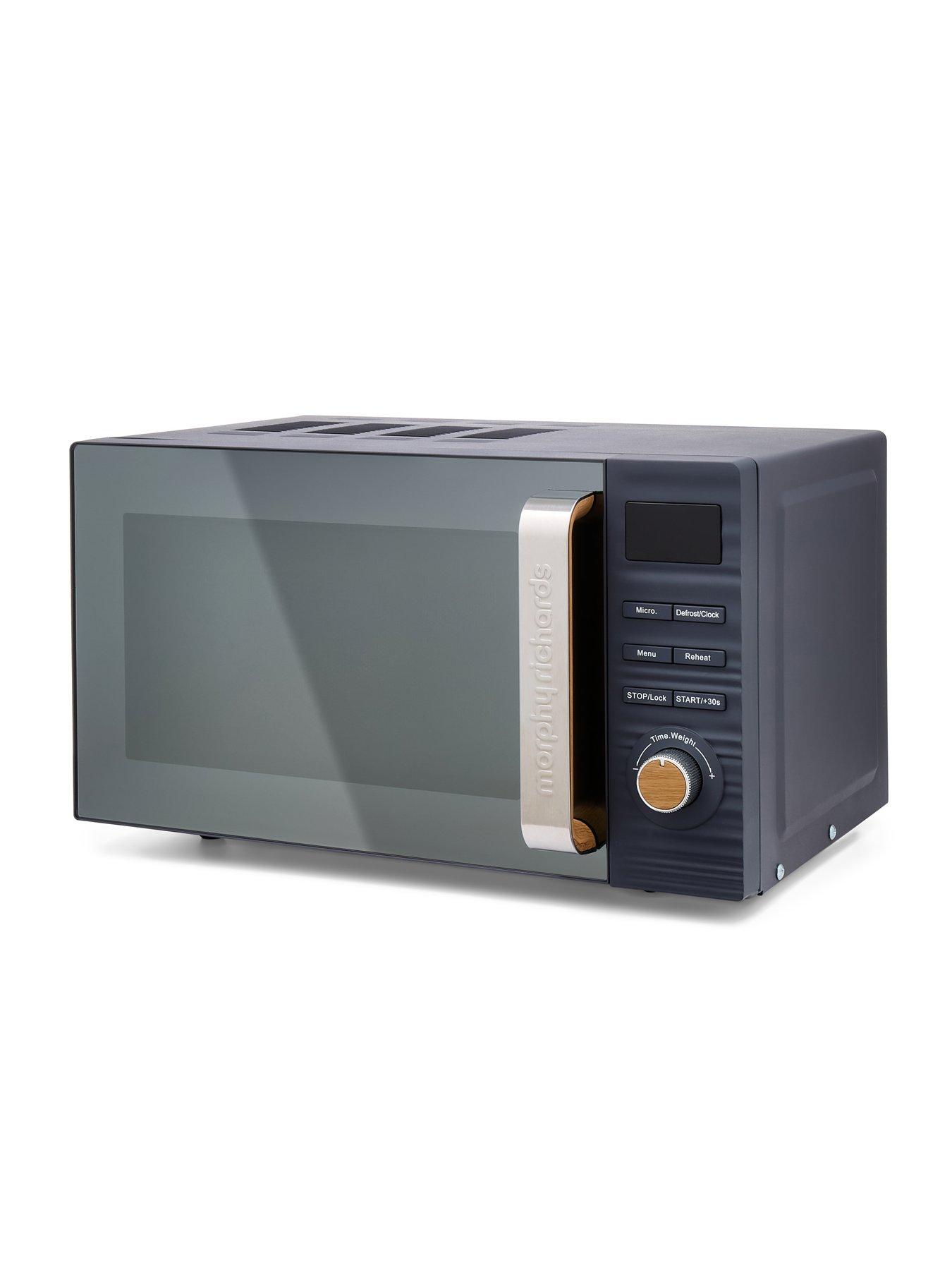 Image 2 of 8 of Morphy Richards Clay 20L 800W Grey Digital Microwave - Flint