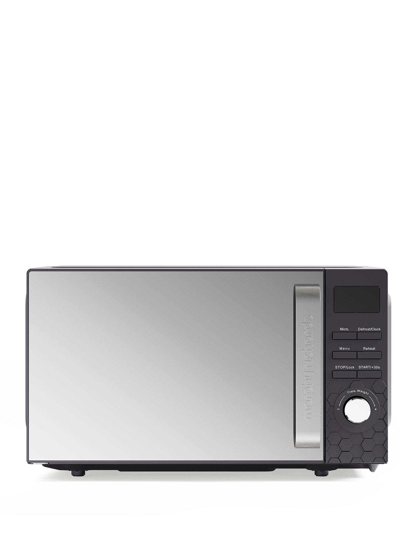 Image 1 of 8 of Morphy Richards Microwave Cassini 20L 800W Black Moonless Night