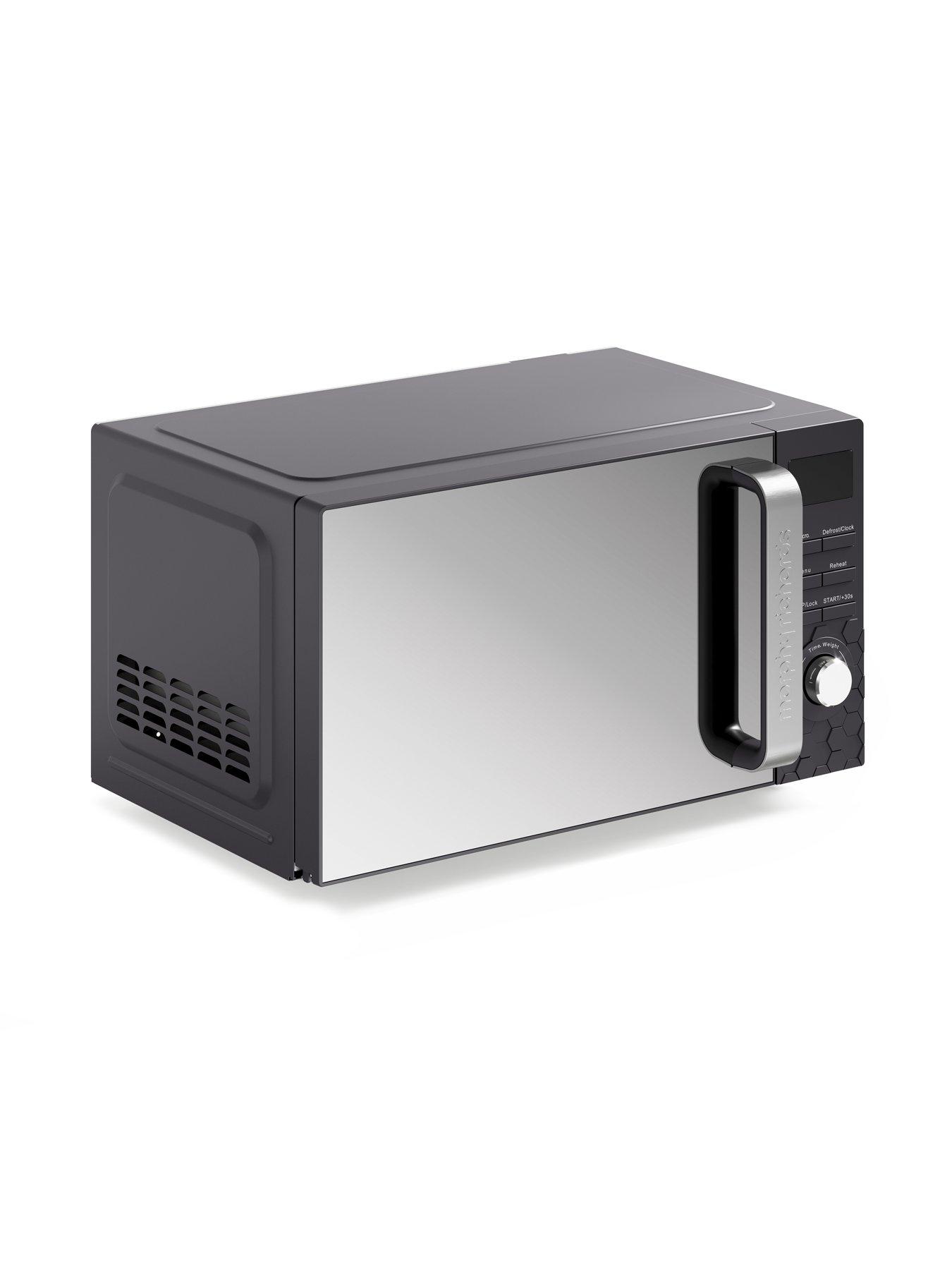 Image 2 of 8 of Morphy Richards Microwave Cassini 20L 800W Black Moonless Night