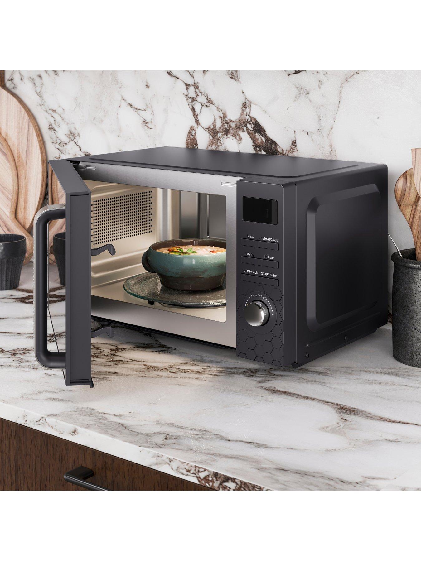 Image 5 of 8 of Morphy Richards Microwave Cassini 20L 800W Black Moonless Night