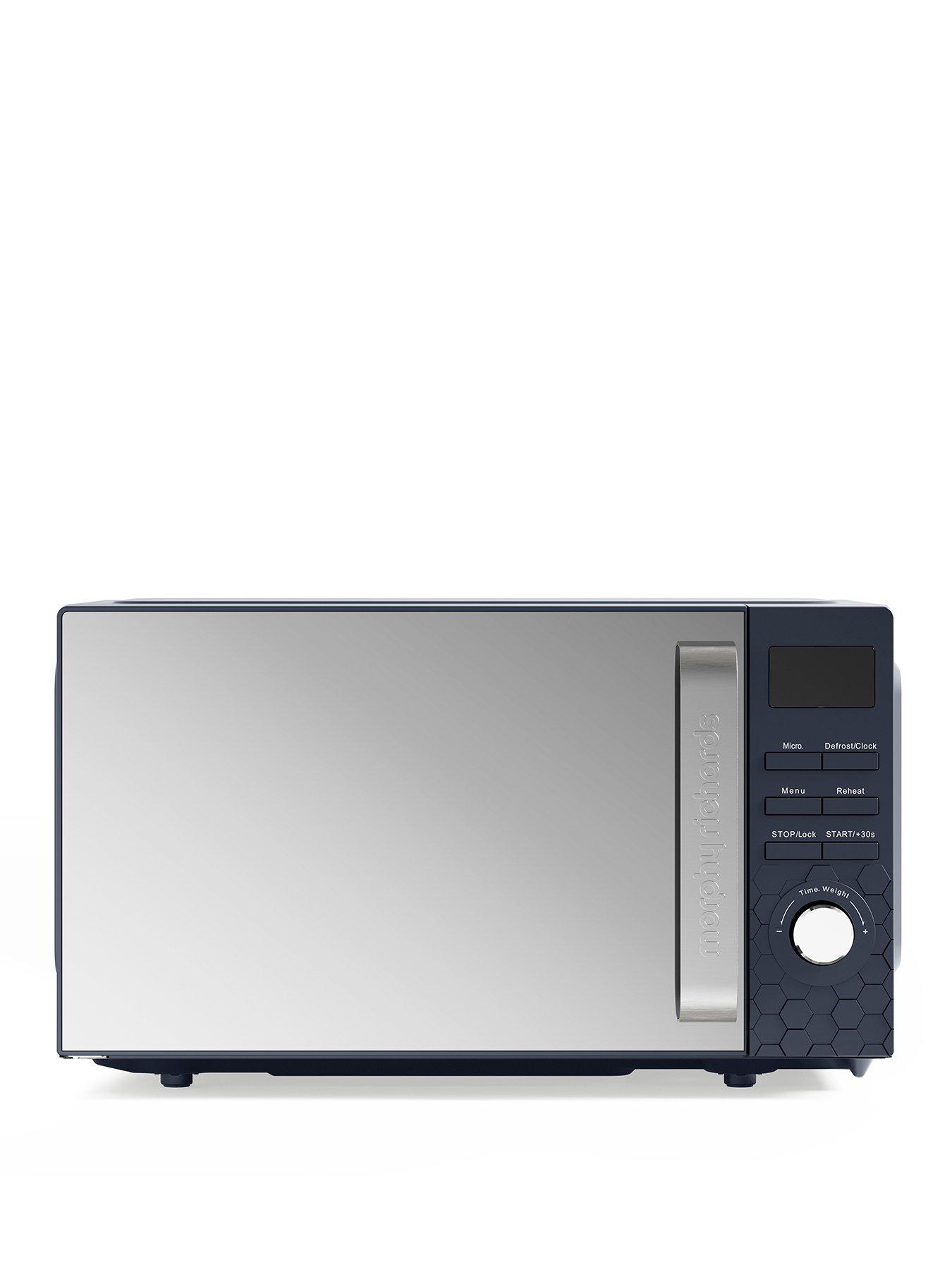 Morphy Richards Microwave Cassini 20L 800W Blue Outer Space
