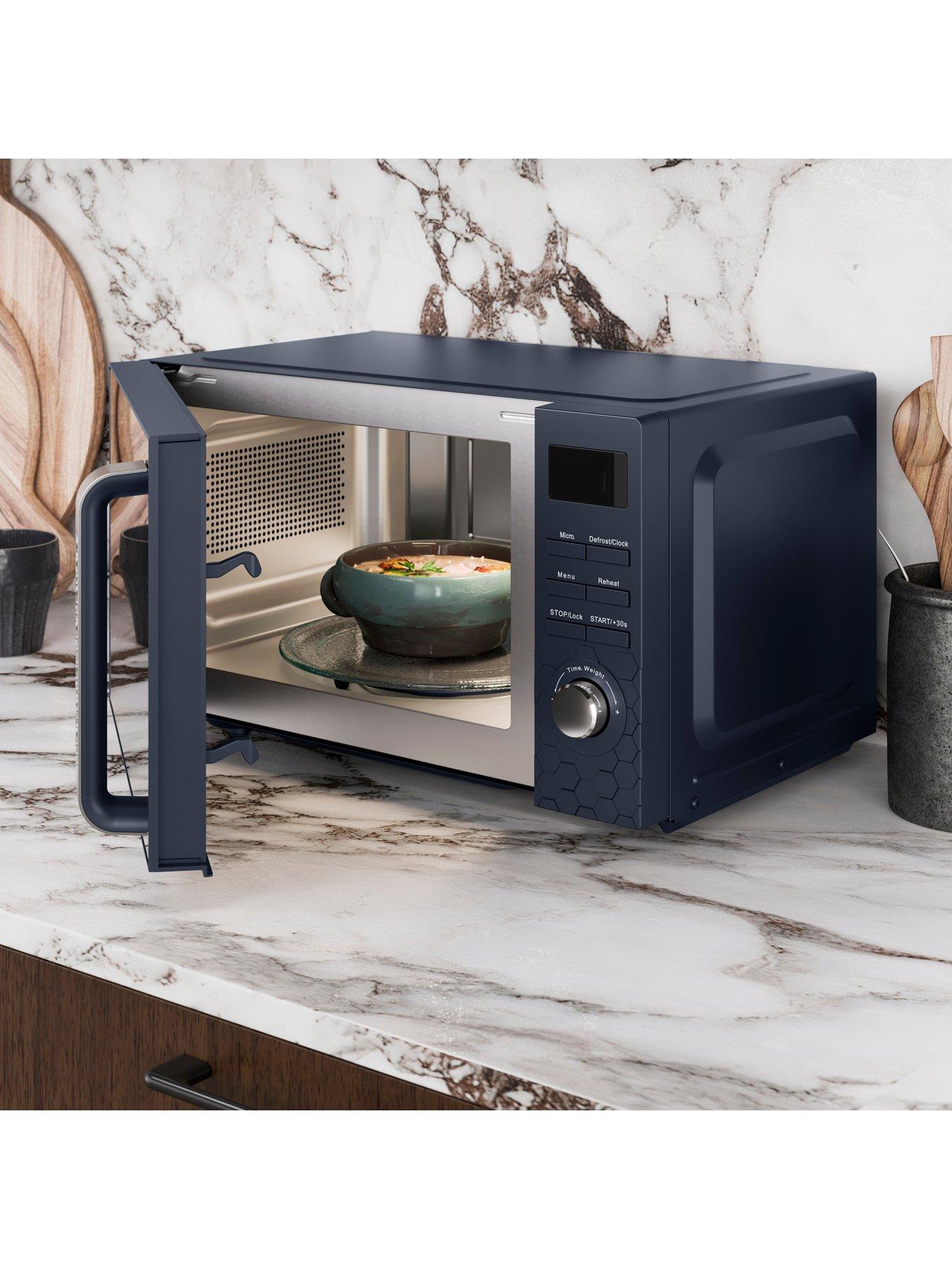Image 5 of 8 of Morphy Richards Microwave Cassini 20L 800W Blue Outer Space