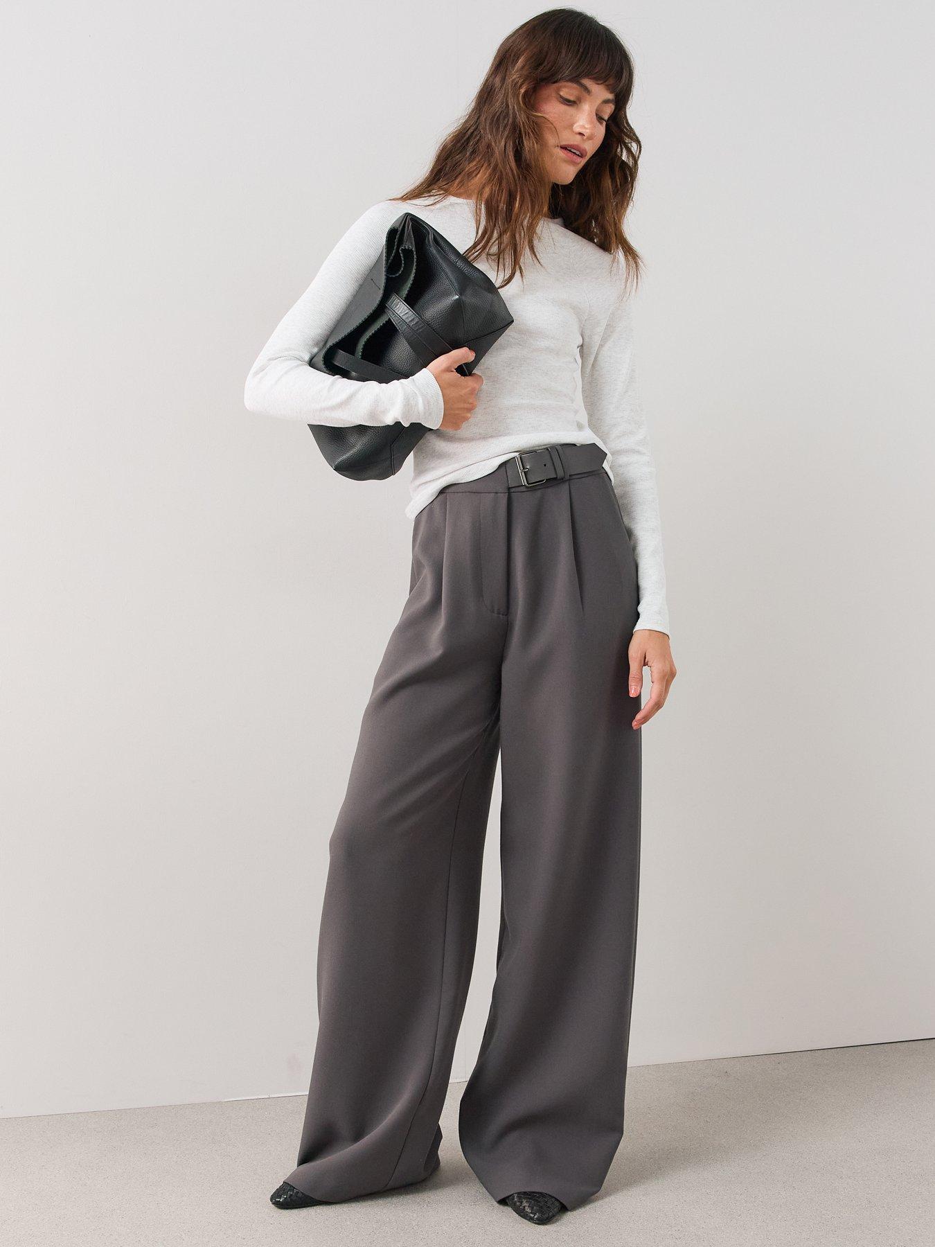 Image 3 of 6 of The Very Collection Soft Rib Long Sleeve Top -&nbsp;White