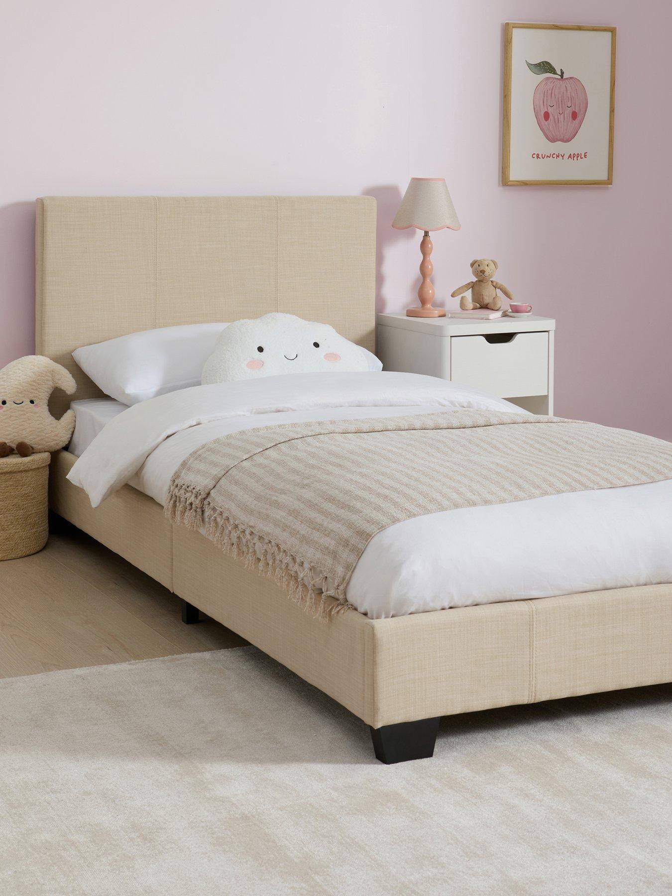 Image 1 of 6 of The Very Collection Riley Fabric Single Bedframe - FSC&reg; Certified