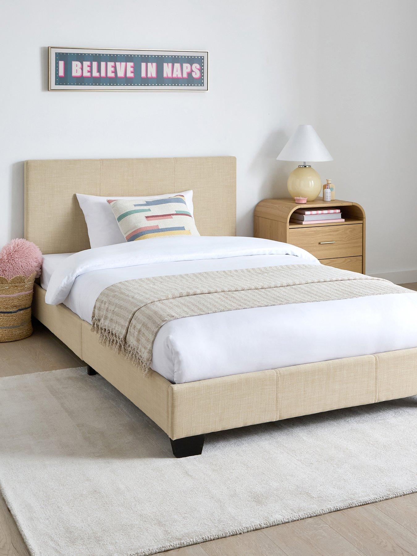 Image 1 of 6 of The Very Collection Riley Fabric Small Double Bedframe - FSC&reg; Certified