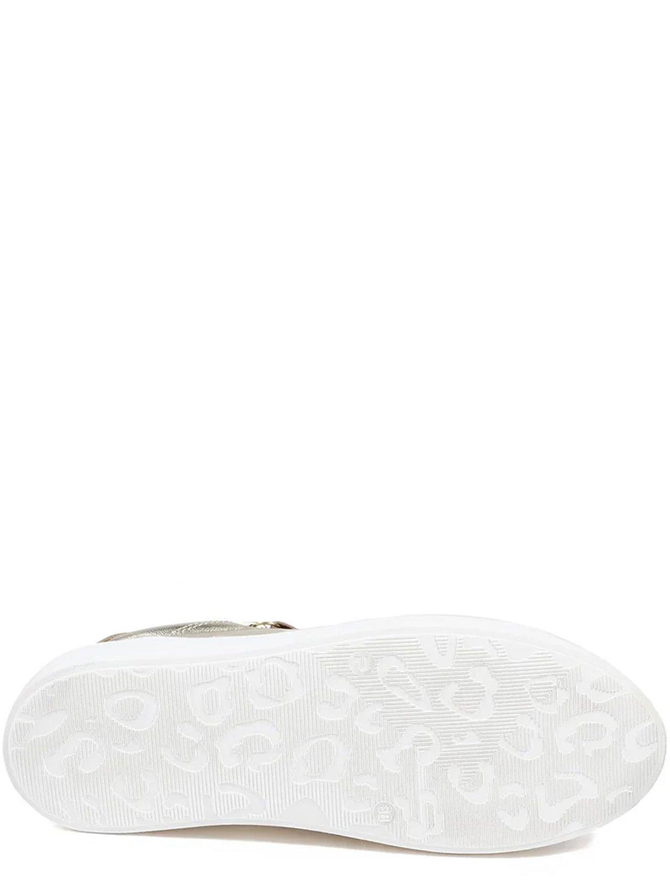  image of jones-bootmaker-amalia-flatform-trainer-gold