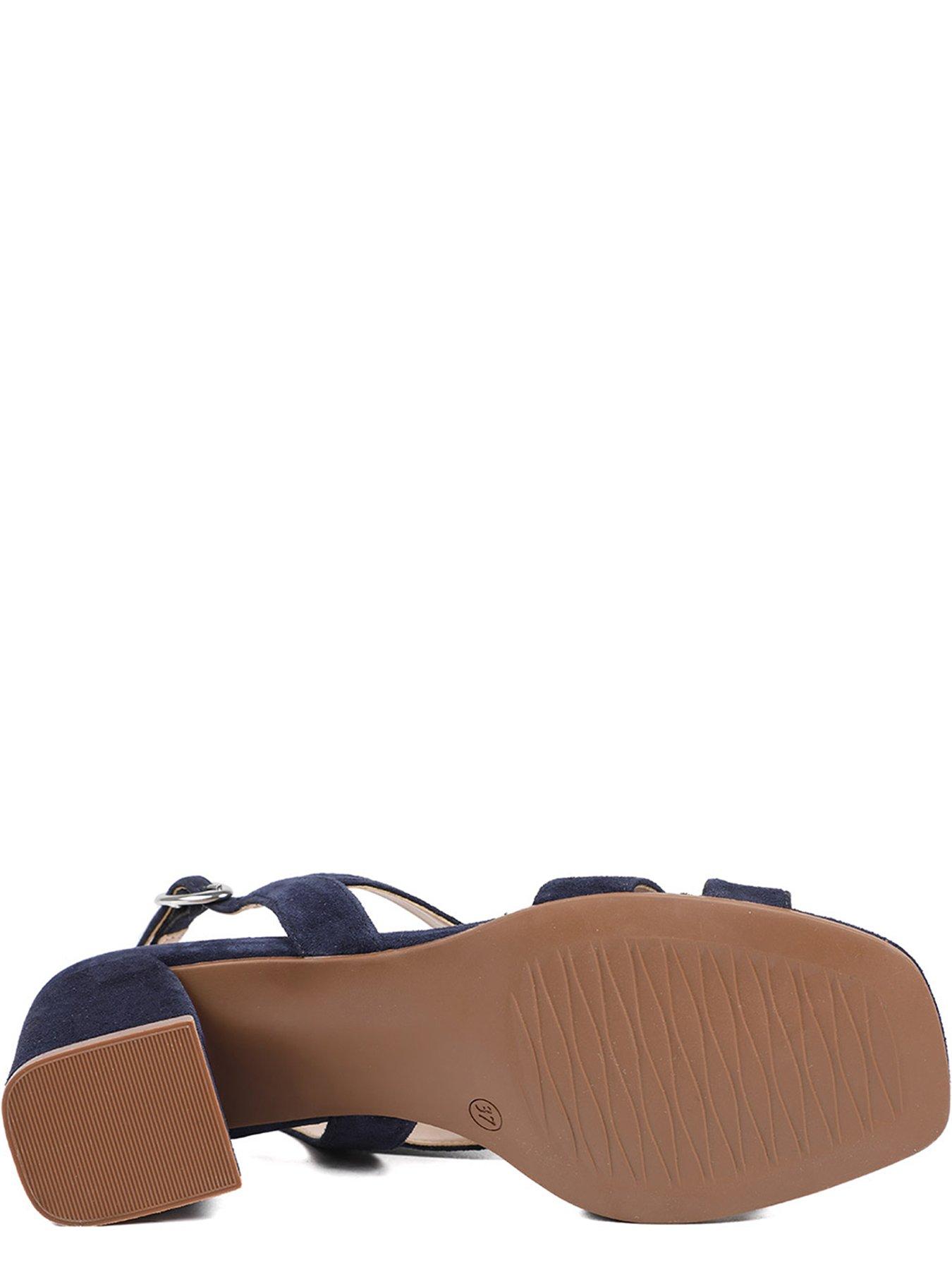Image 5 of 5 of Jones Bootmaker Geneve Block Heel Sandal - Navy