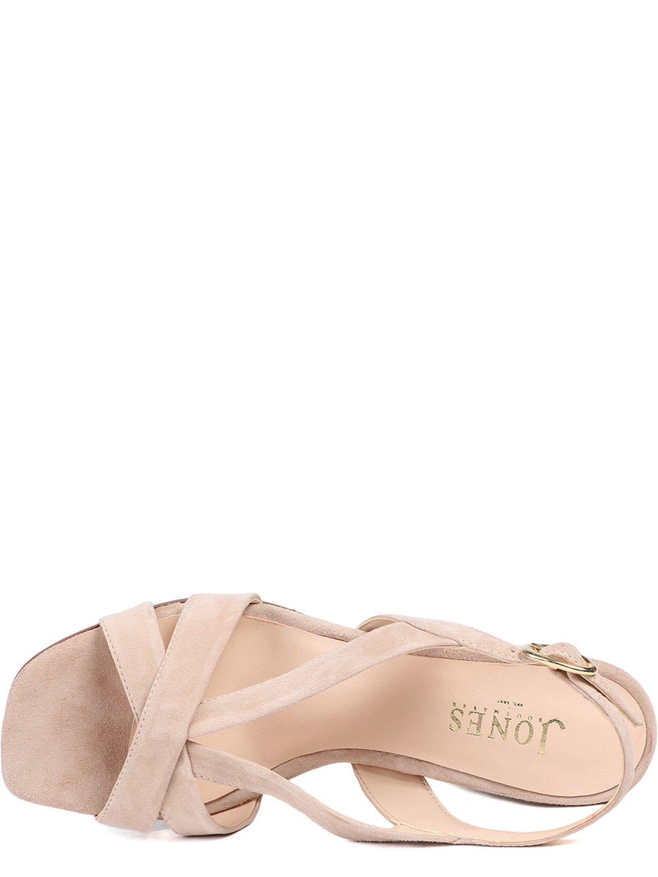 Image 4 of 5 of Jones Bootmaker Geneve Block Heel Sandal - Taupe