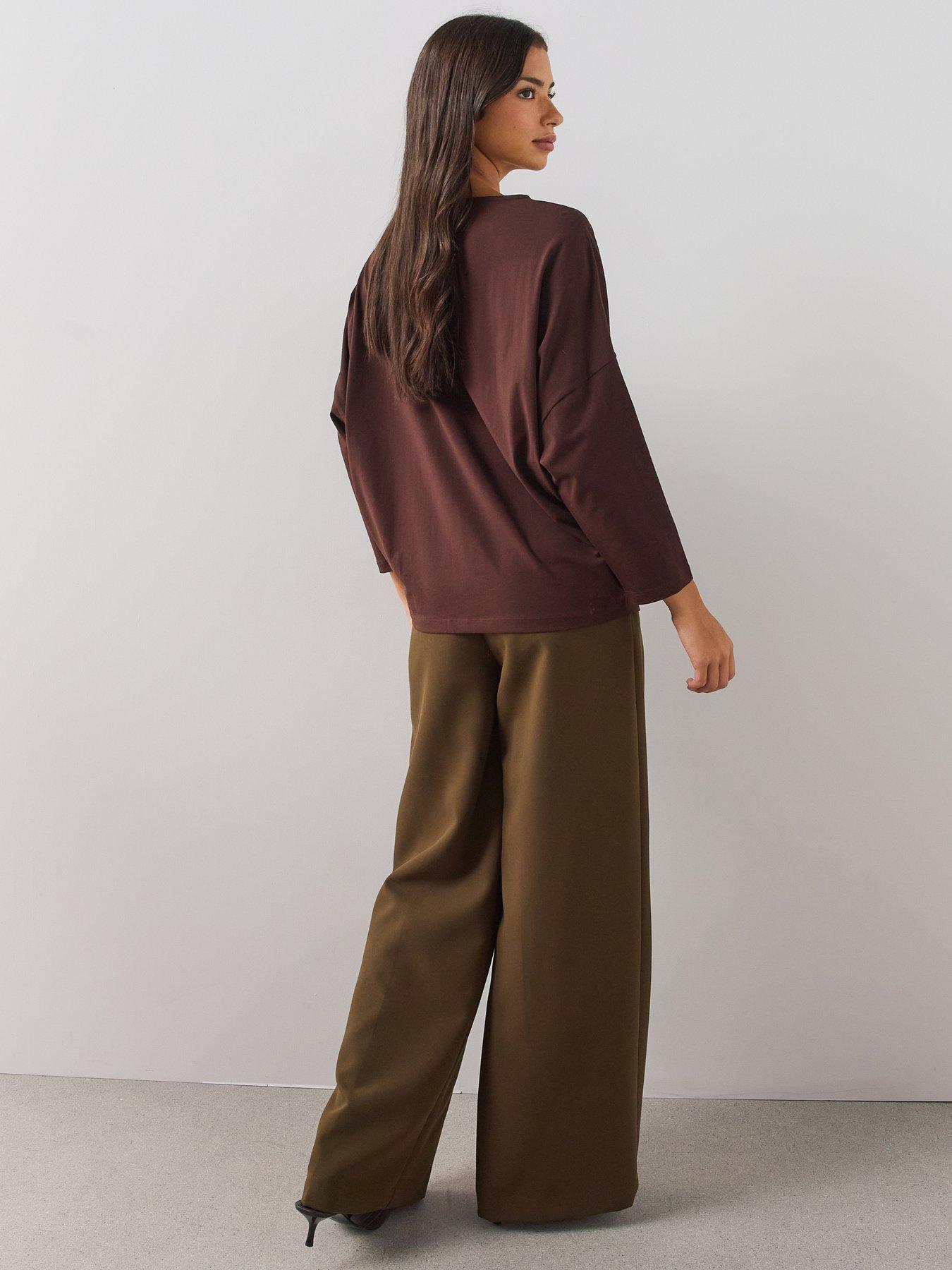 Image 2 of 6 of The Very Collection Batwing Long Sleeve Tee