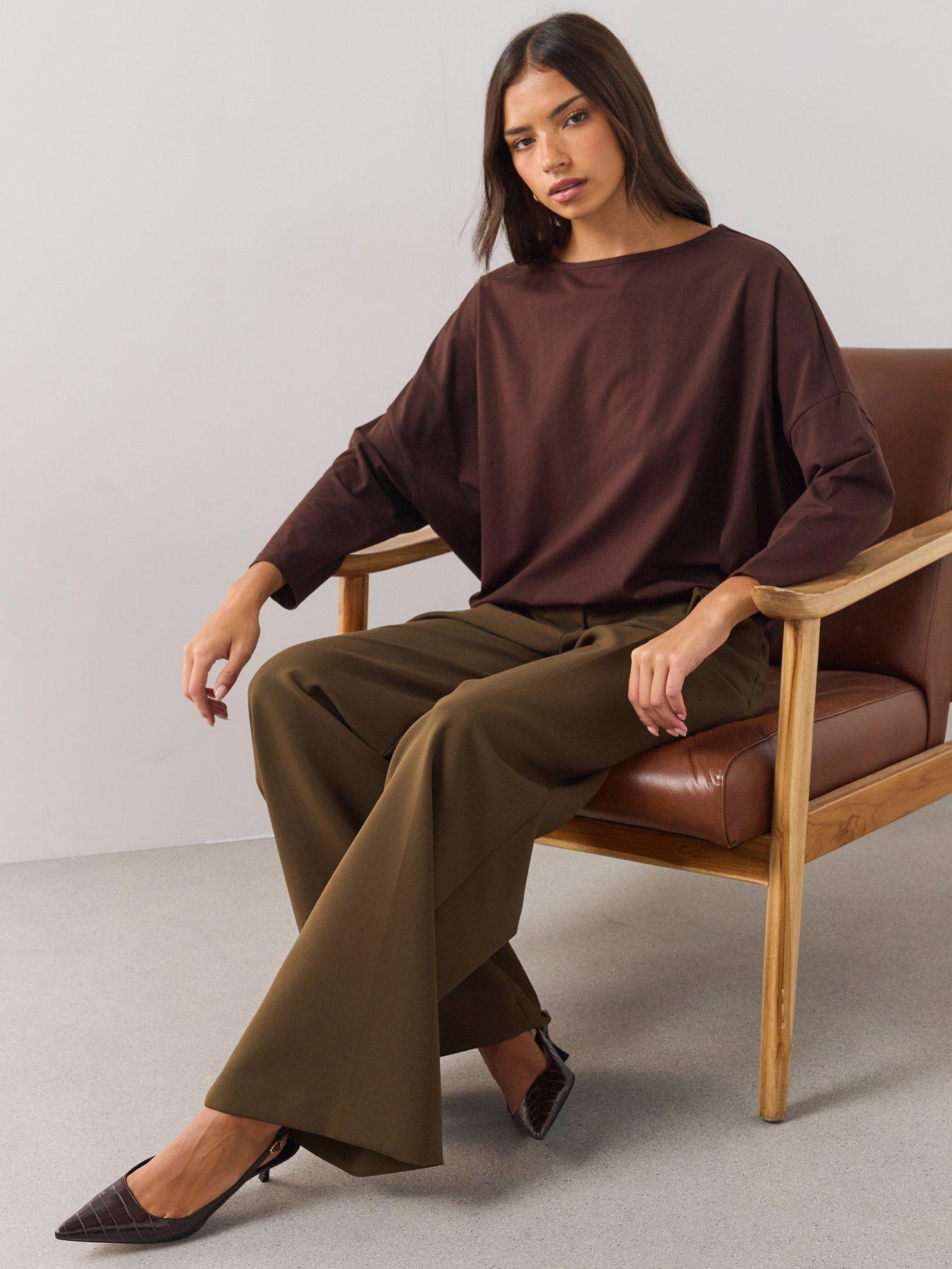 Image 6 of 6 of The Very Collection Batwing Long Sleeve Tee