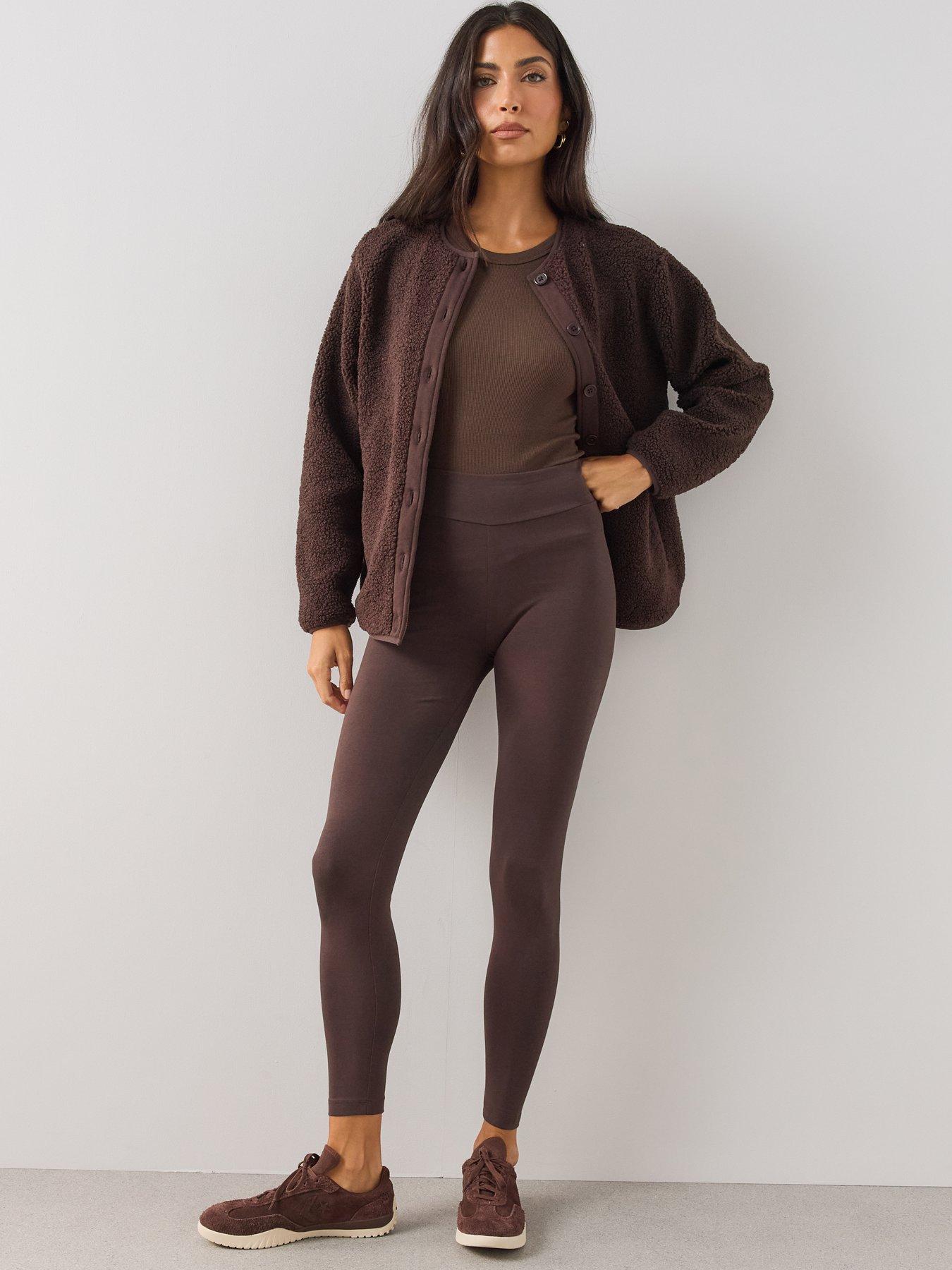 Image 5 of 7 of The Very Collection 2 Pack Cotton/Elastane Legging - Multi