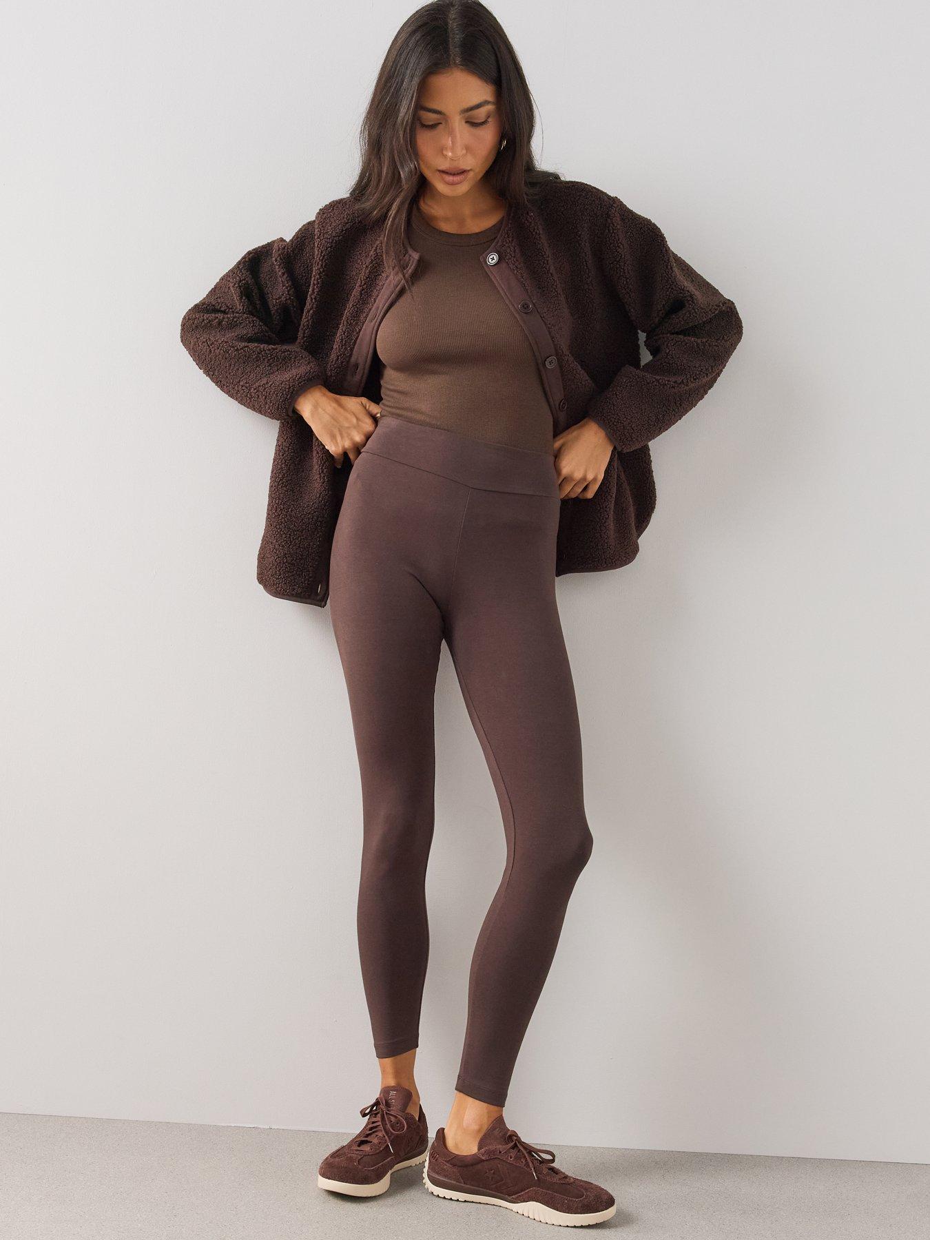 Image 7 of 7 of The Very Collection 2 Pack Cotton/Elastane Legging - Multi