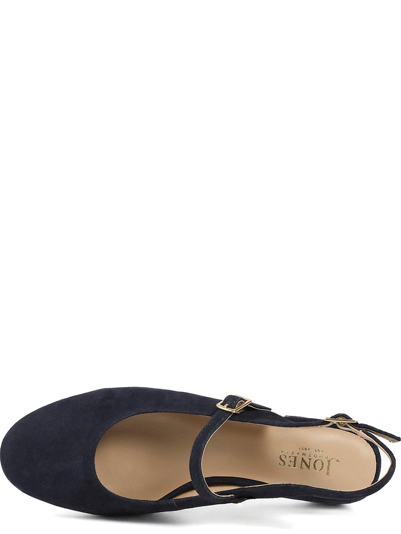  image of jones-bootmaker-yamila-block-heel-mary-jane-navy