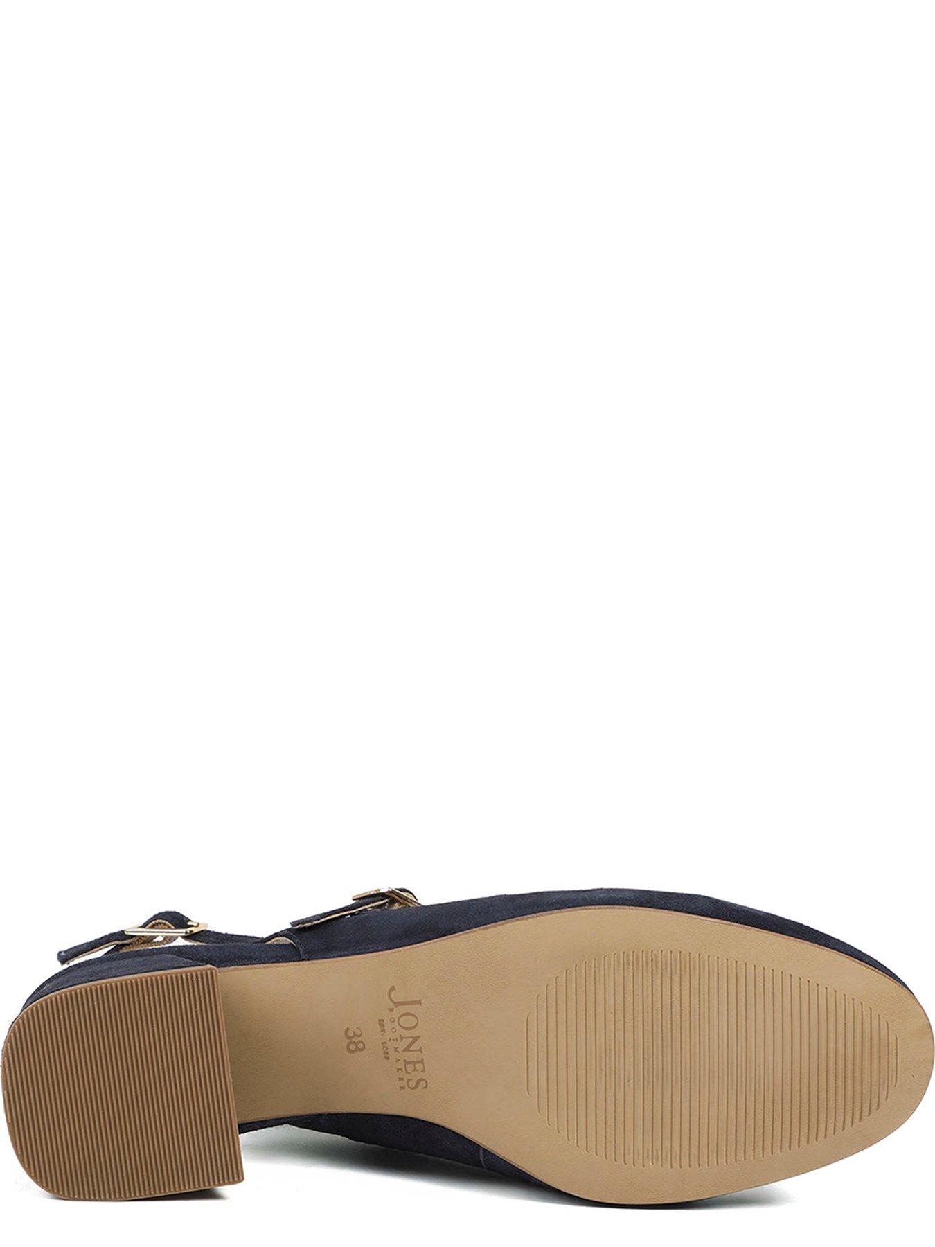  image of jones-bootmaker-yamila-block-heel-mary-jane-navy