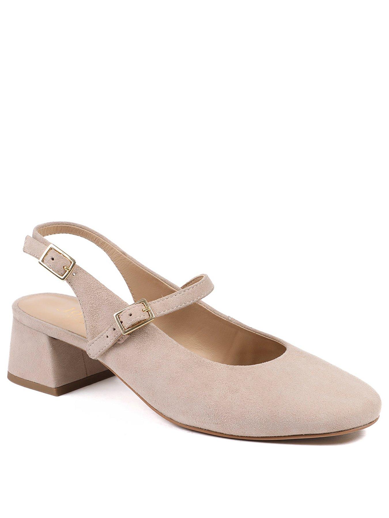  image of jones-bootmaker-yamila-block-heel-mary-jane-beige