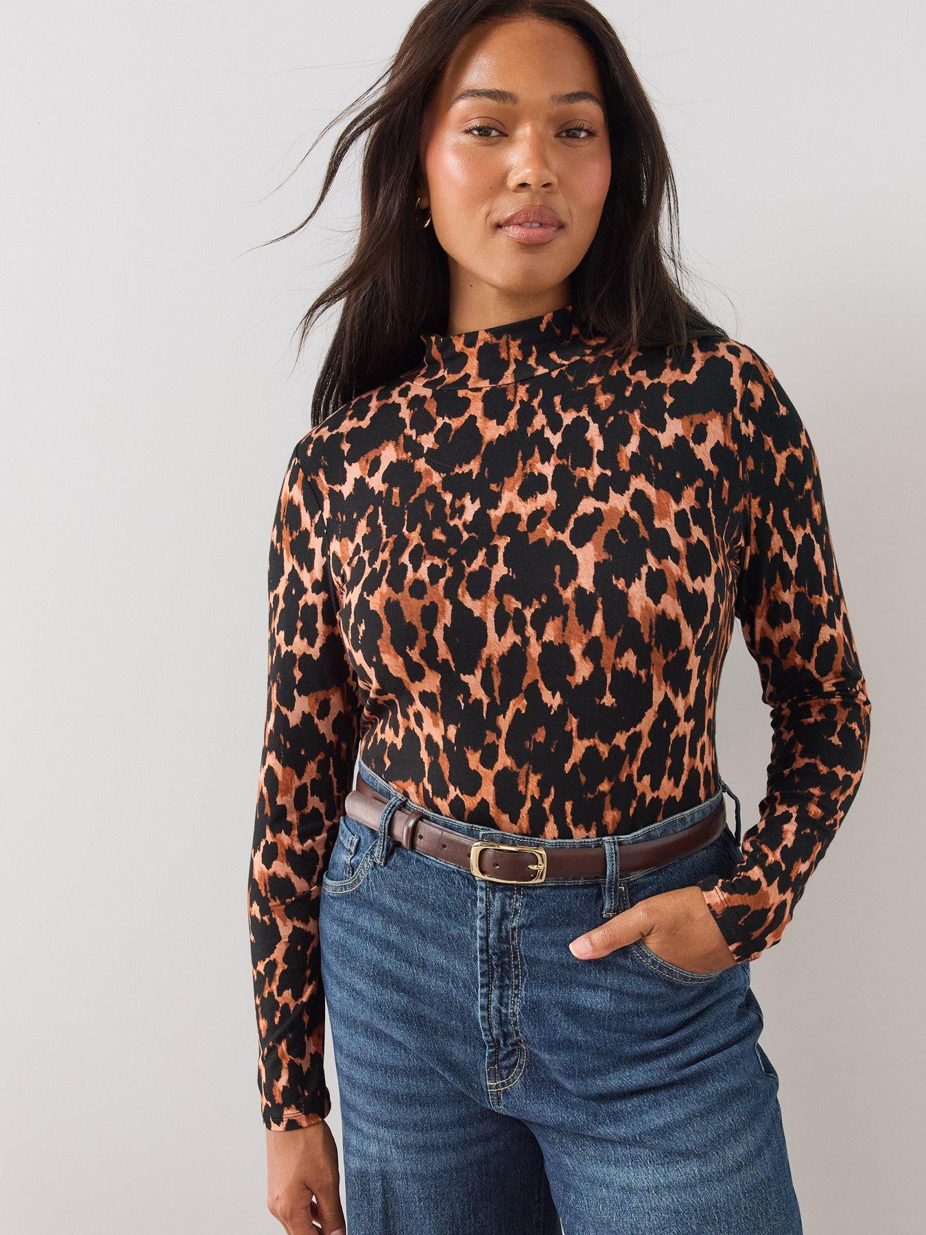 Image 1 of 6 of The Very Collection Curve Turtle Neck Long Sleeve Top