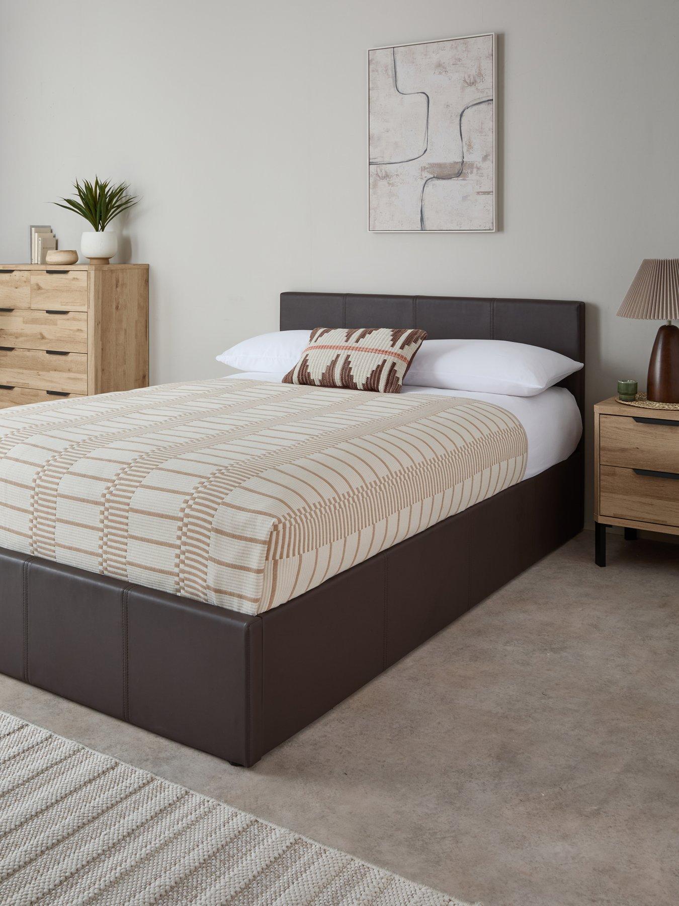 The Very Collection Marston Faux Leather End Lift Up Double - FSC® Certified