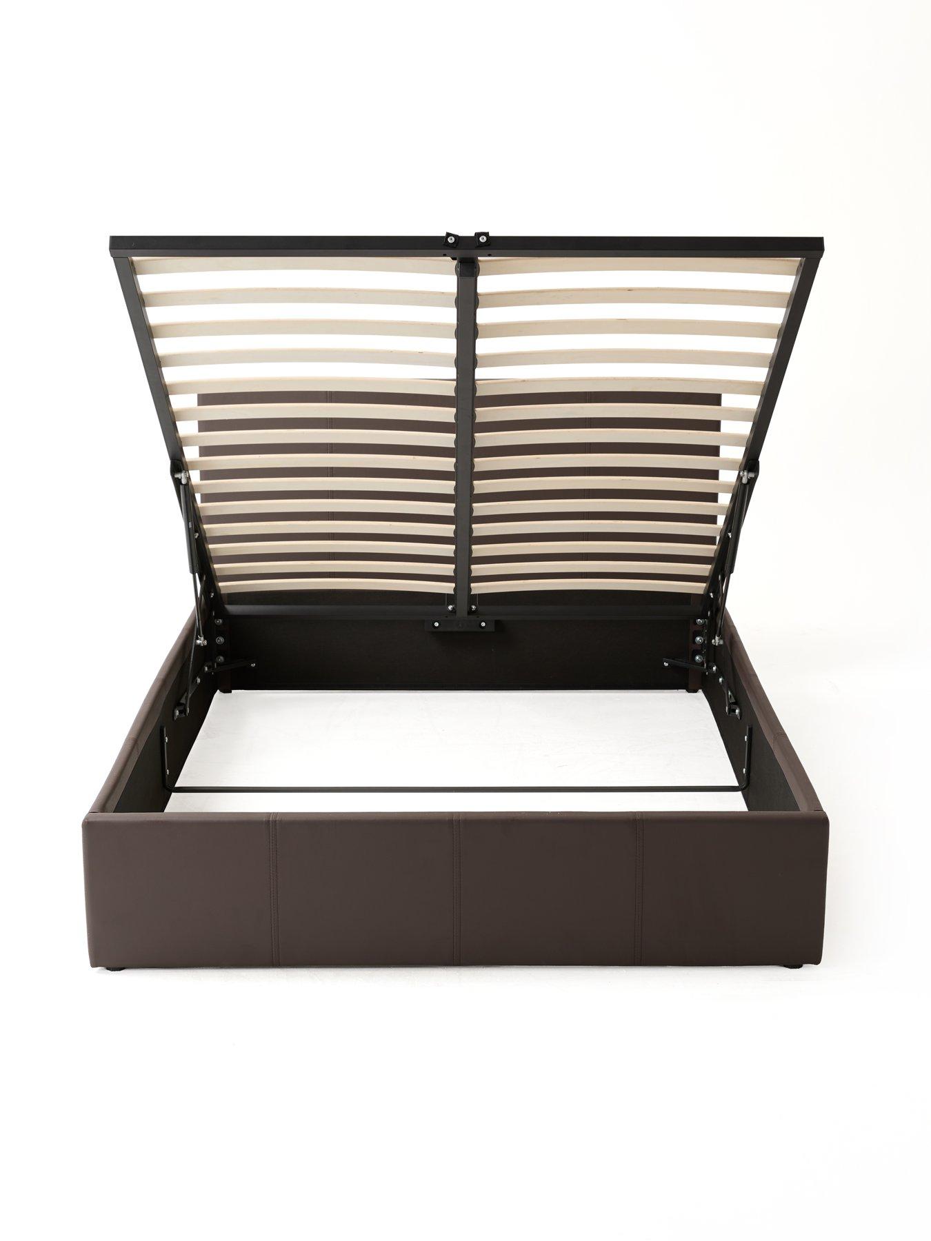 Image 3 of 7 of The Very Collection Marston Faux Leather End Lift Up Bed with Mattress Options (Buy &amp; SAVE!)&nbsp;- FSC&reg; Certified