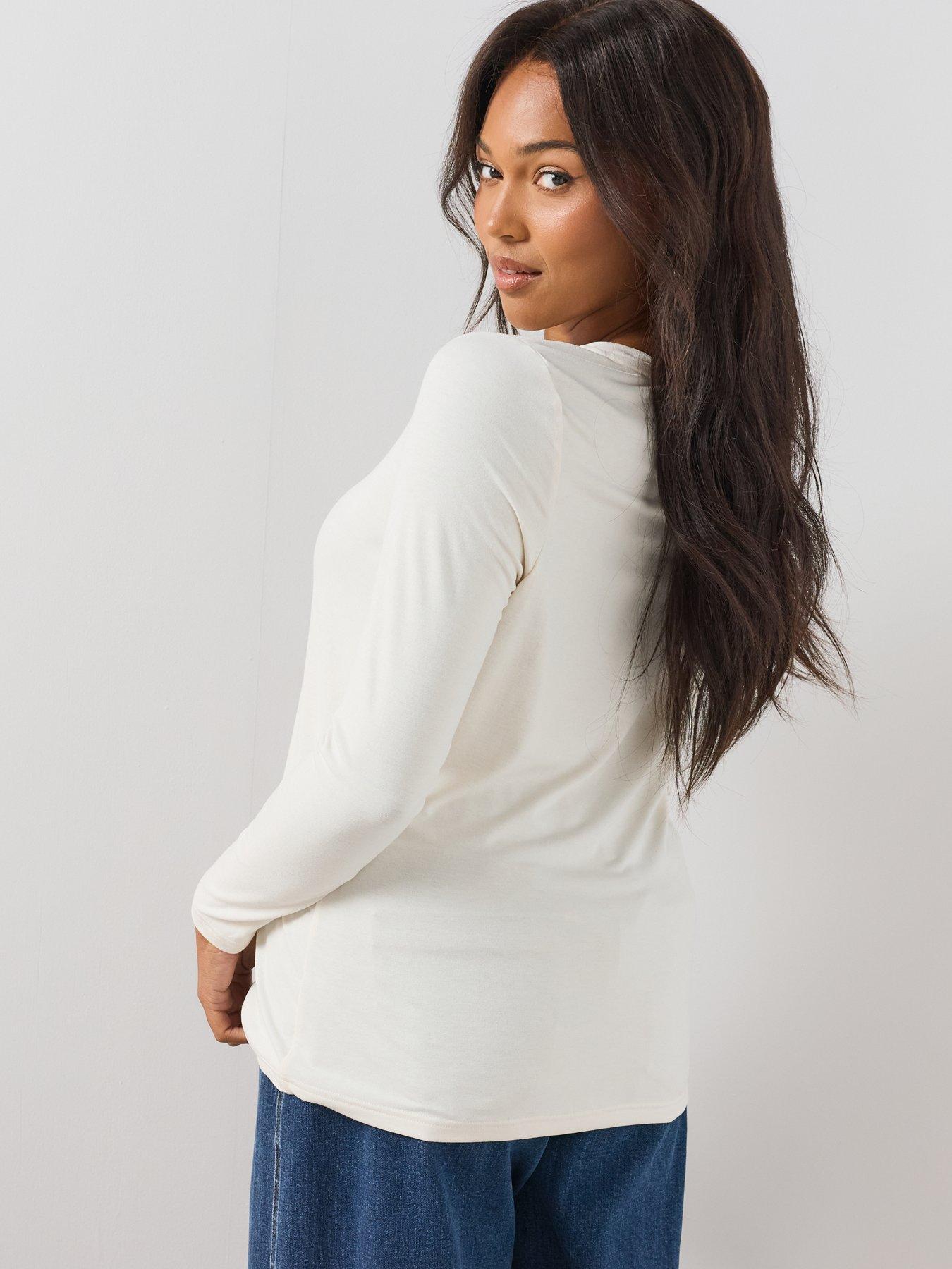 Image 3 of 7 of The Very Collection Curve 2 Pack Long Sleeve Tops