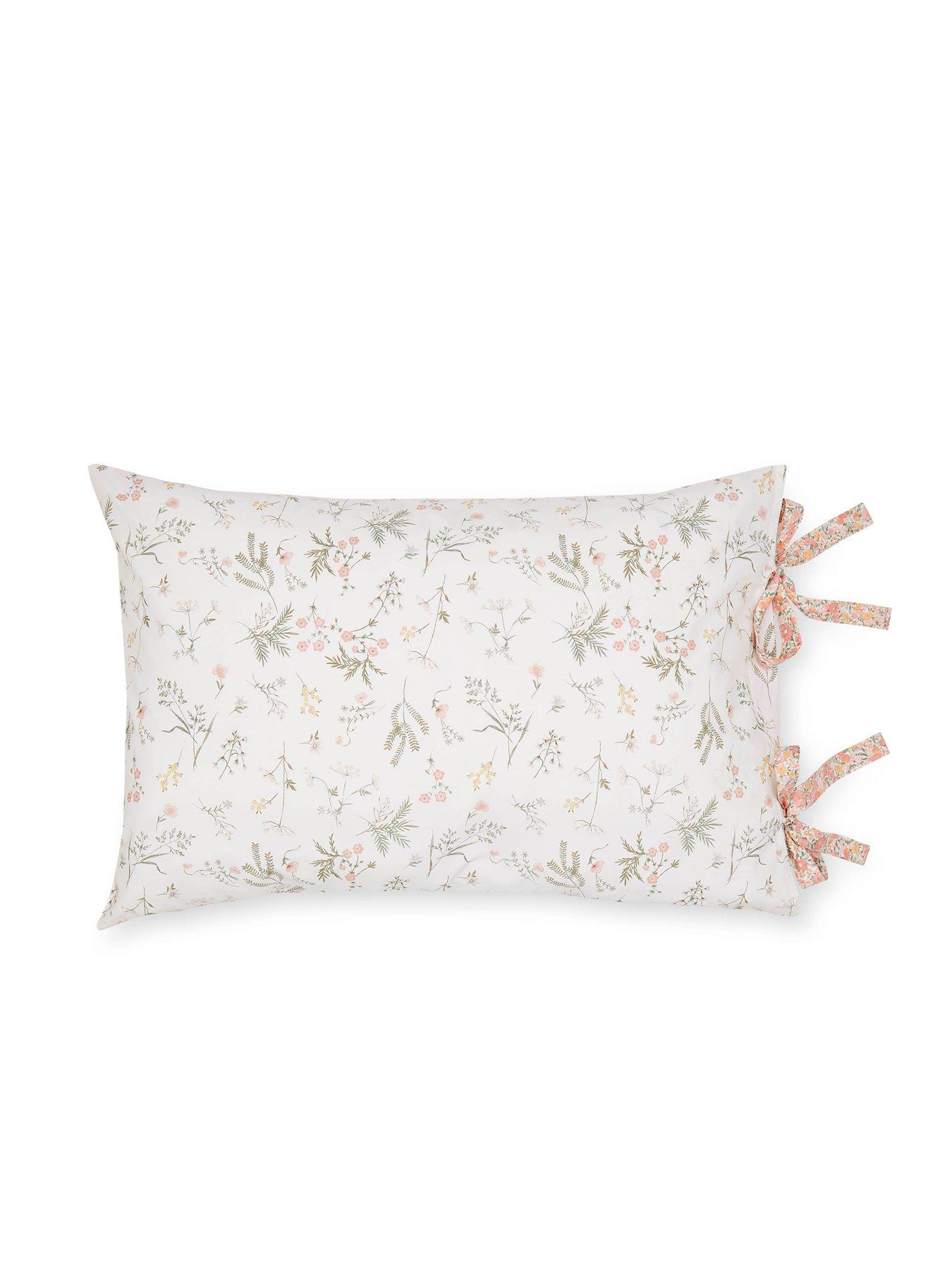 Image 3 of 4 of Laura Ashley Loveston 100% Cotton Standard Pillowcase Pair 50Cm X 75Cm Pink