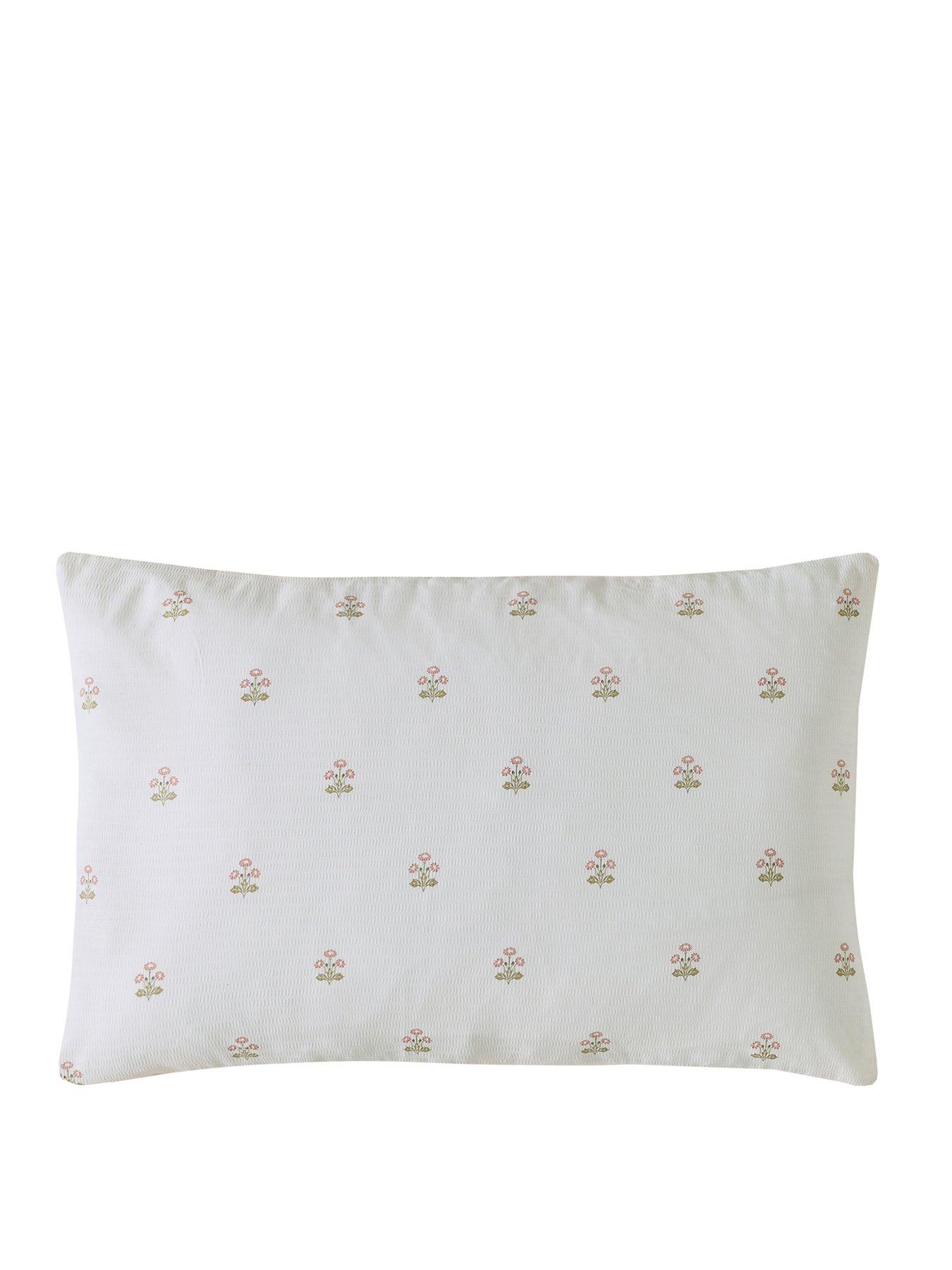 Image 2 of 4 of Laura Ashley Harthill Daisy Standard Pillowcase Pair 50cm x 75cm Pink