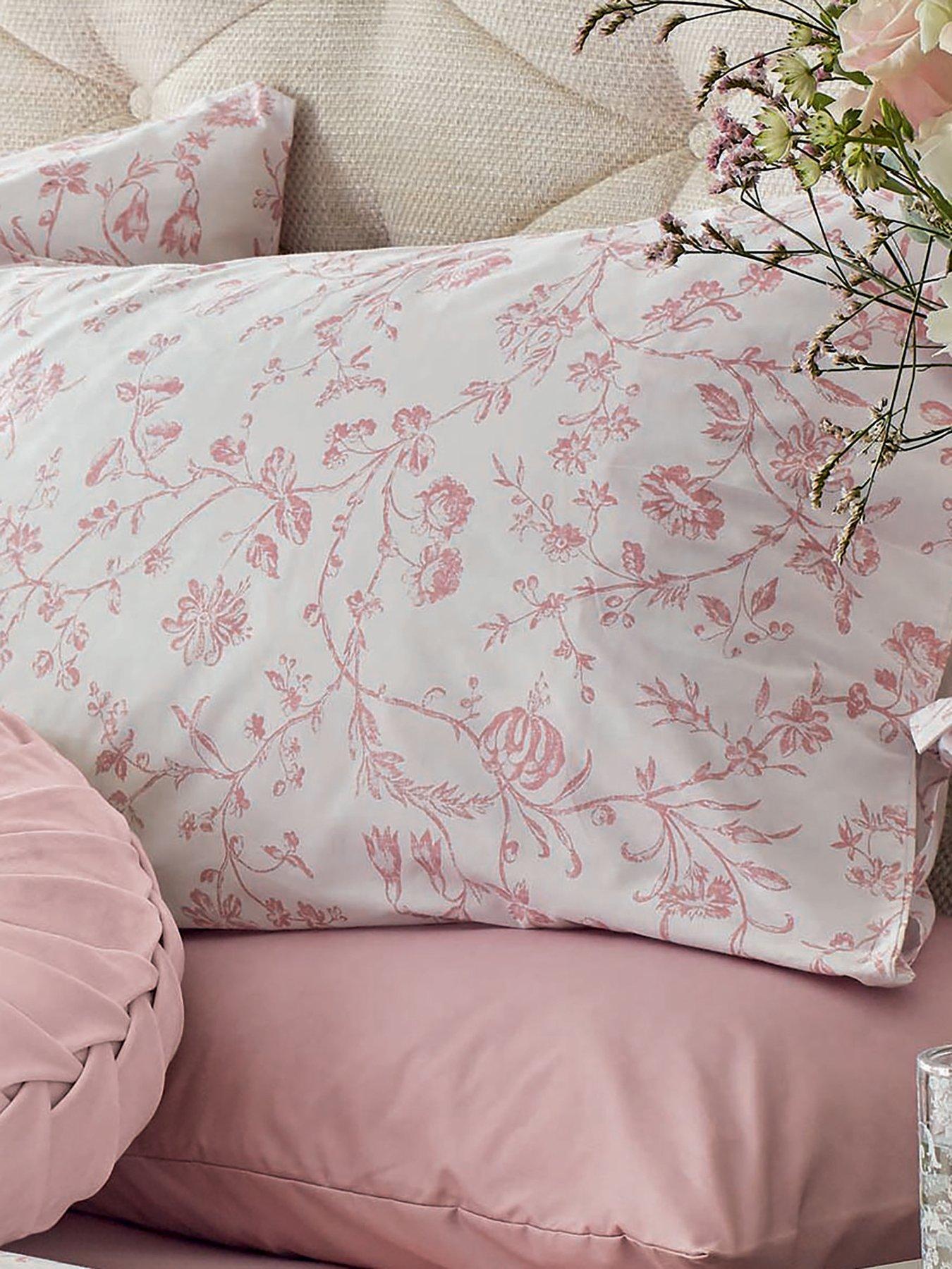 Image 3 of 3 of Laura Ashley Aria Quilt Set Blush