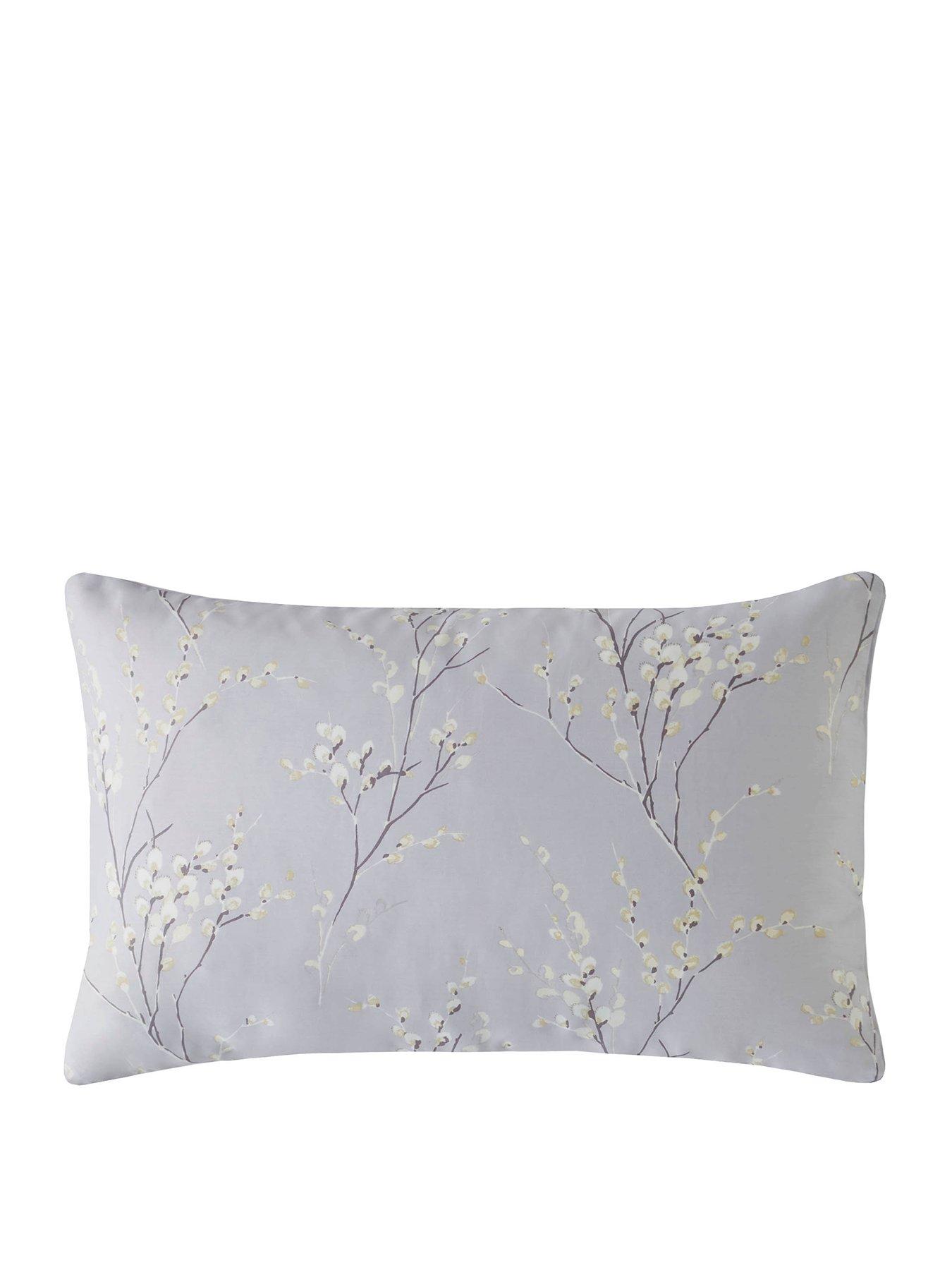 Image 2 of 3 of Laura Ashley Pussy Willow Standard Pillowcase Pair 50cm x 75cm Lilac