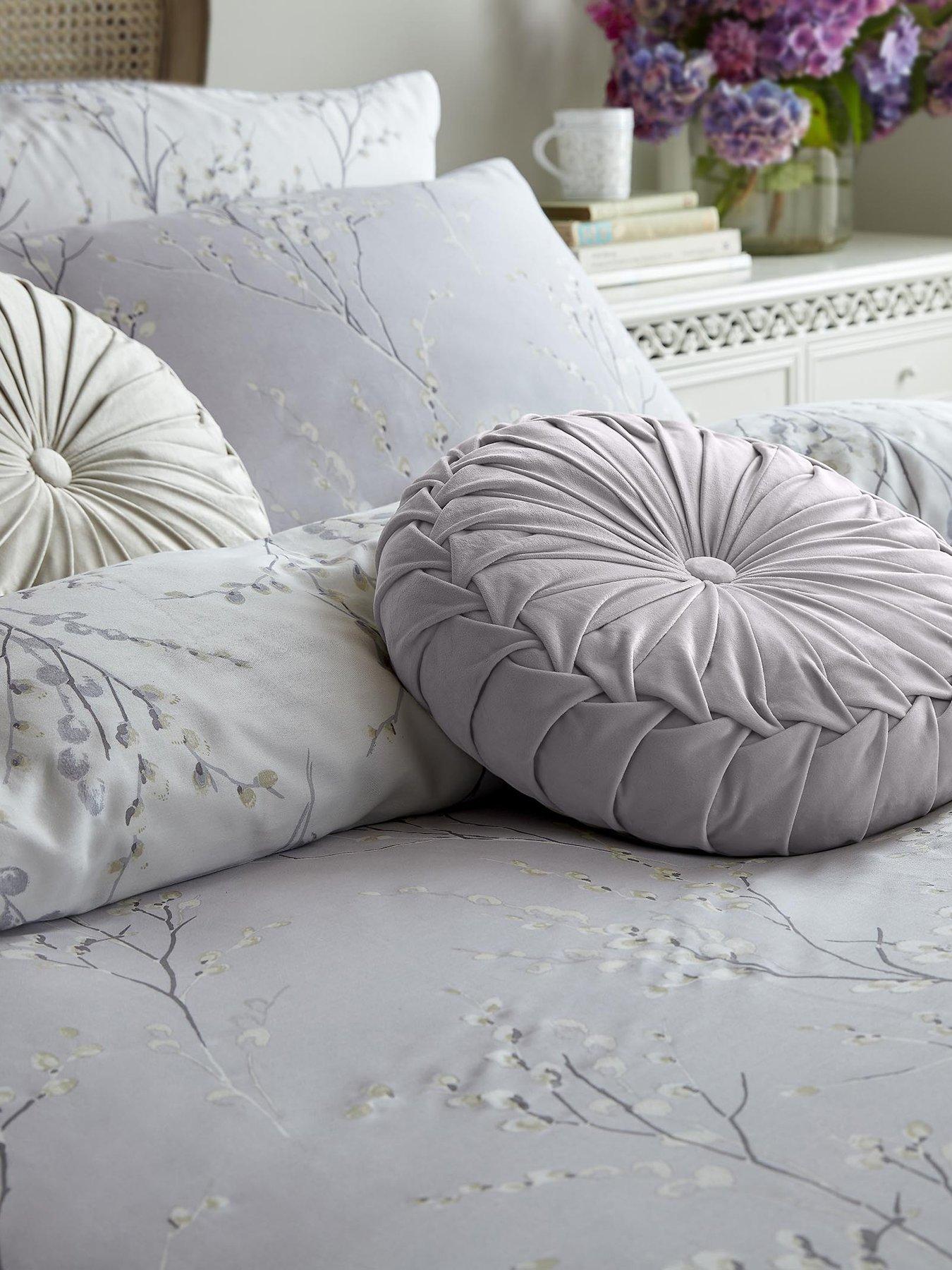 Image 3 of 3 of Laura Ashley Pussy Willow Standard Pillowcase Pair 50cm x 75cm Lilac