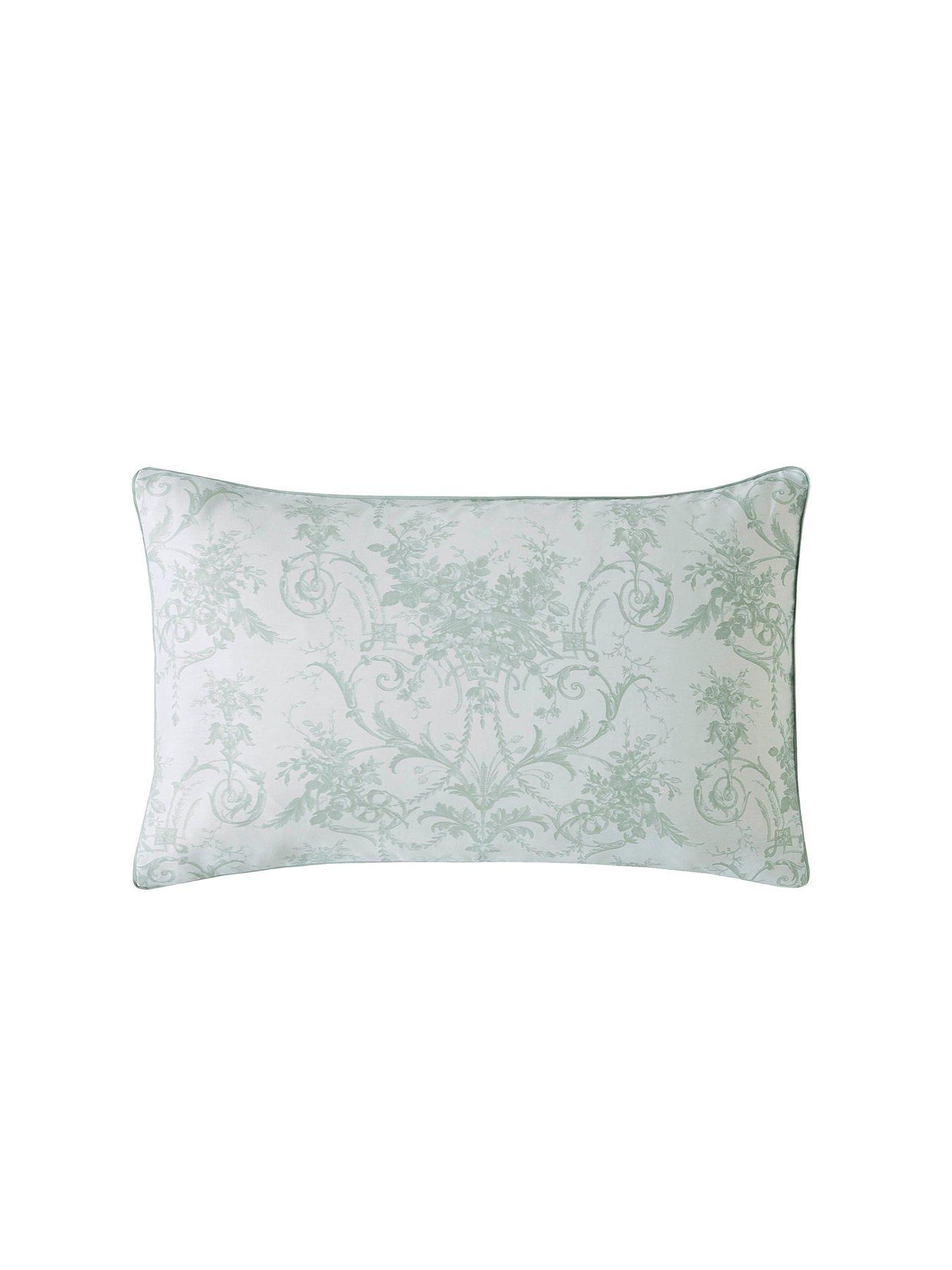 Image 4 of 5 of Laura Ashley Tuileries Quilt Set Sage