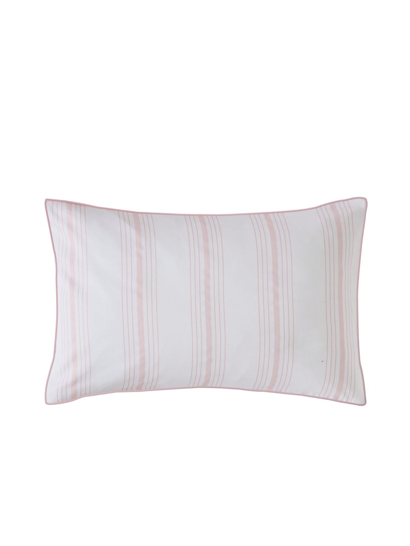 Image 3 of 3 of Laura Ashley Tuileries 100% Cotton Standard Pillowcase Pair 50cm x 75cm Blush