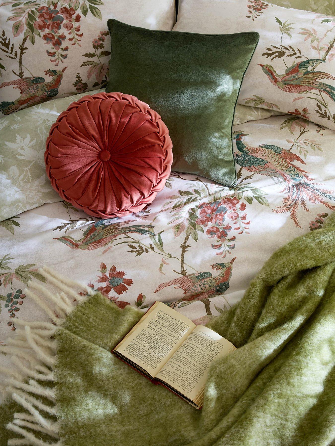 Image 7 of 7 of Laura Ashley Attleton 100% Cotton Quilt Set Sage