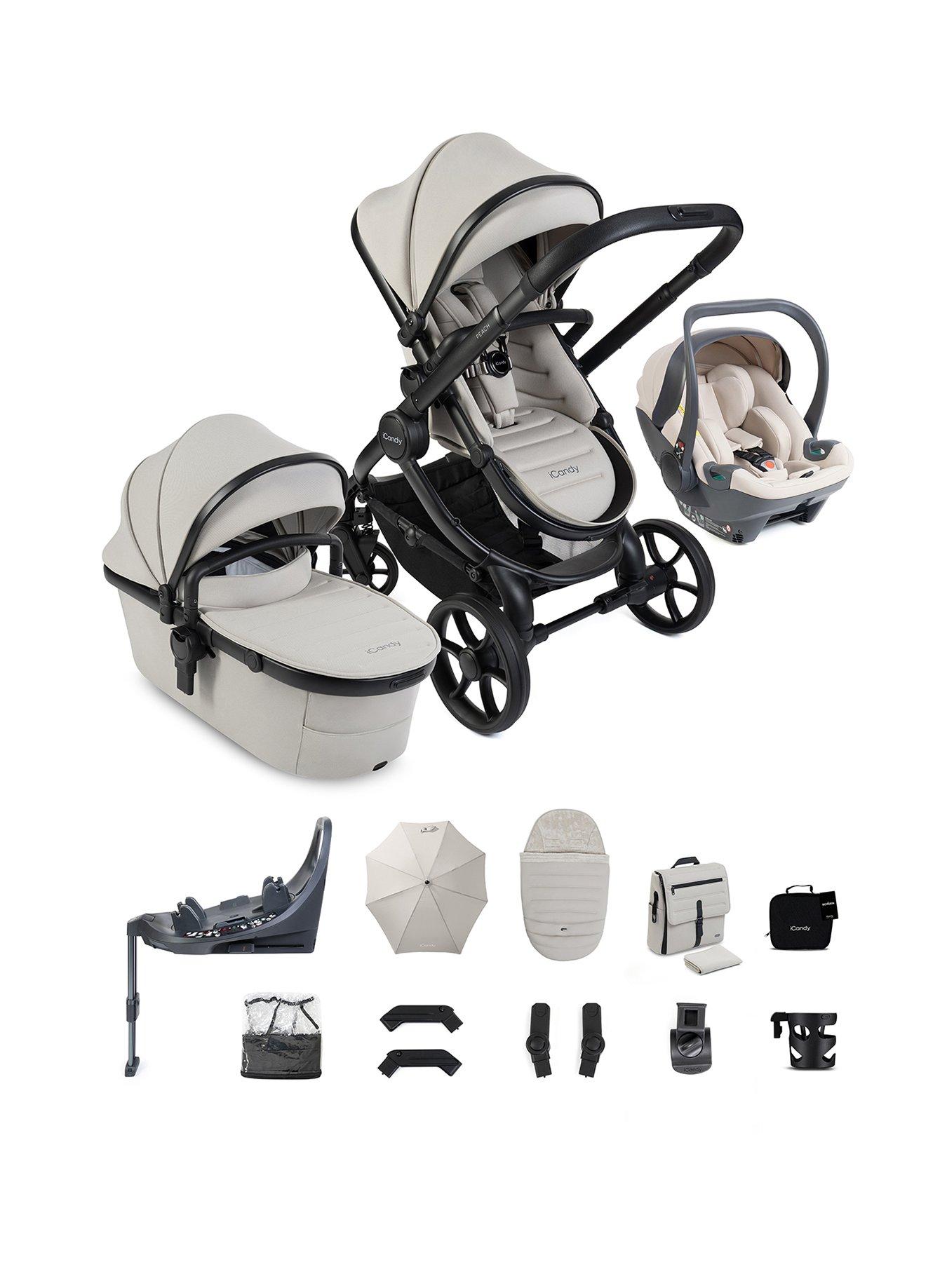 icandy-peach-8-travel-system-with-sandstone-cocoon-360-taupe