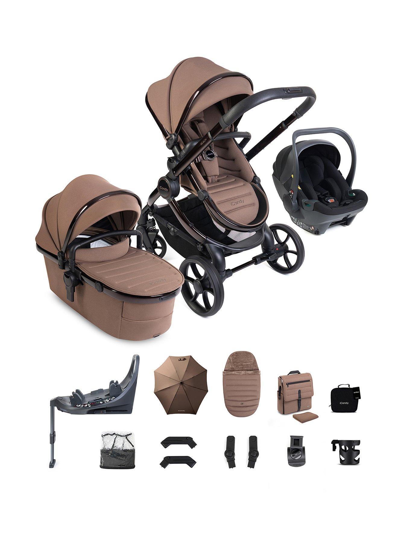 iCandy Peach 8 Editions Travel System with Black Cocoon 360 - Coco