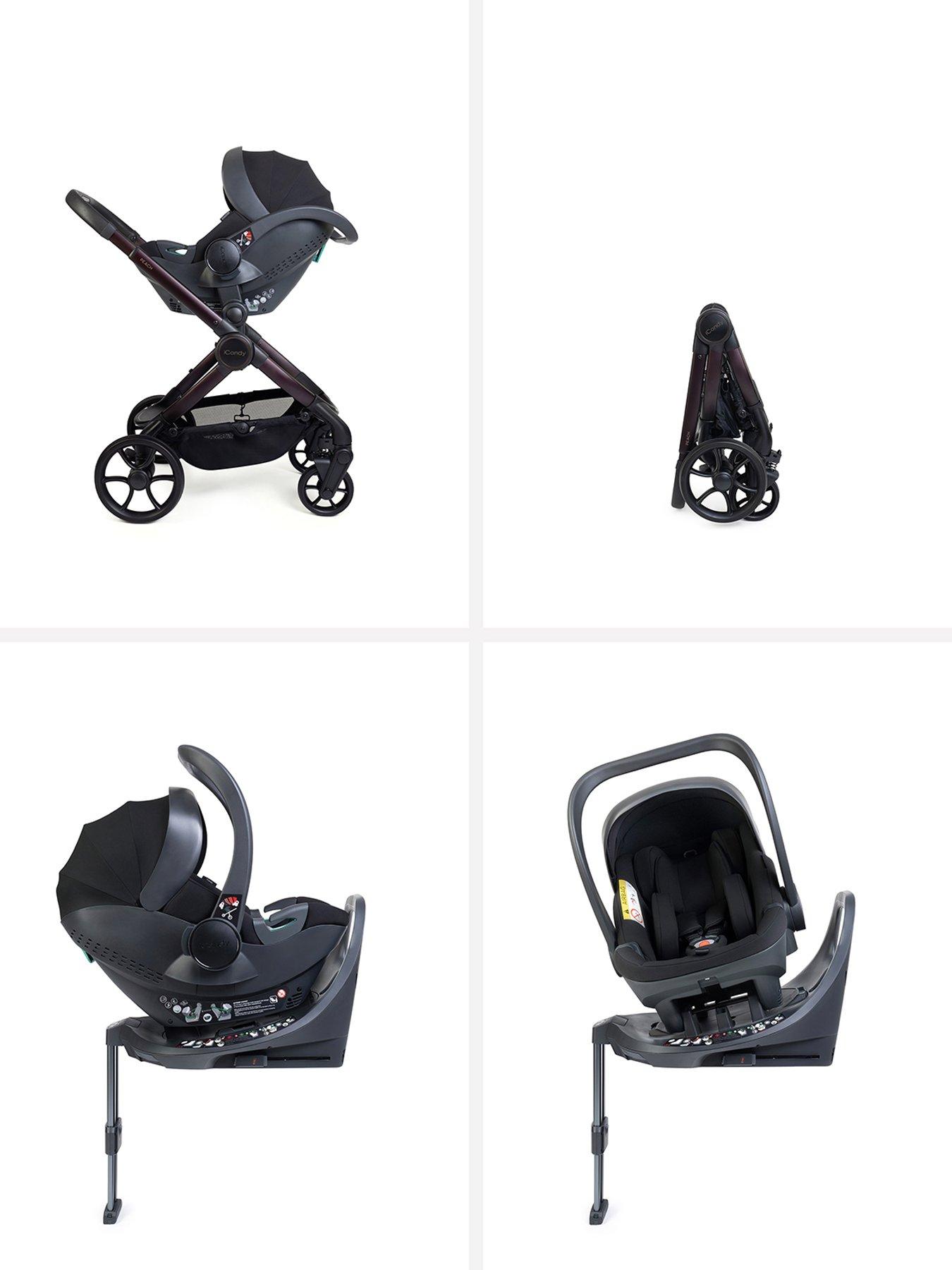 Image 3 of 8 of iCandy Peach 8 Editions Travel System with Black Cocoon 360 - Coffee Bean