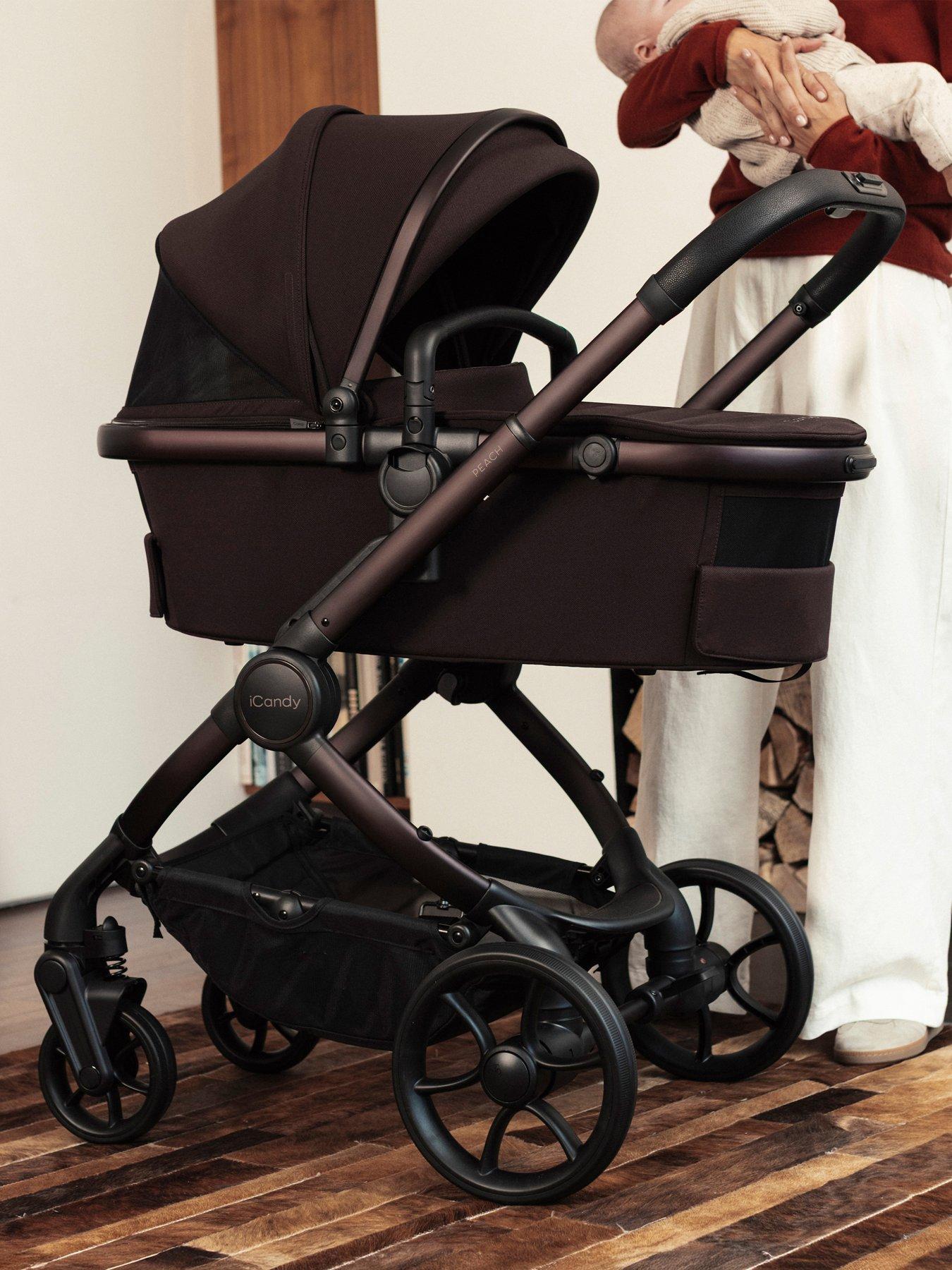 Image 5 of 8 of iCandy Peach 8 Editions Travel System with Black Cocoon 360 - Coffee Bean