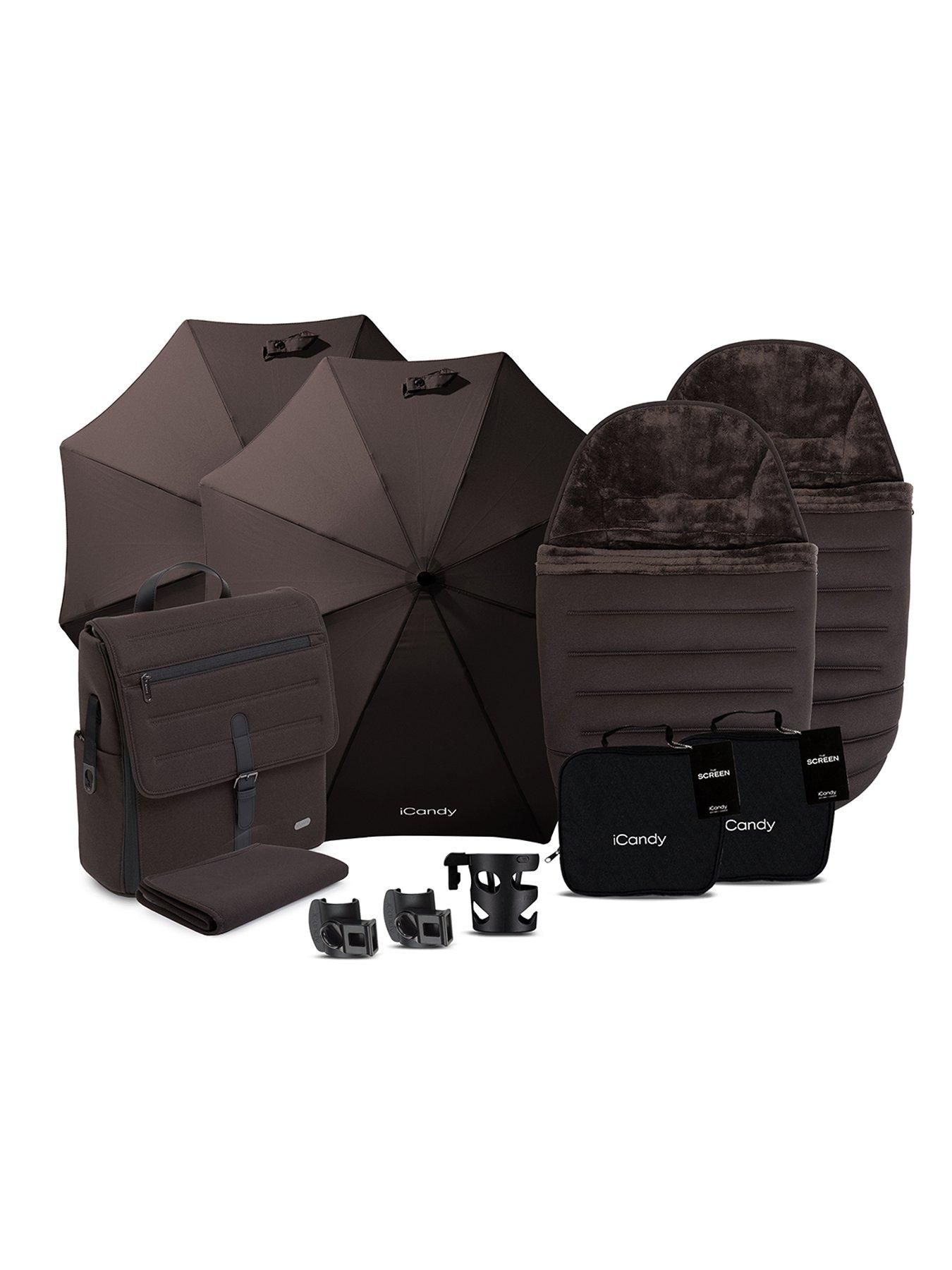 Image 7 of 7 of iCandy Peach 8 Twin Complete Pushchair Editions Bundle - Pecan