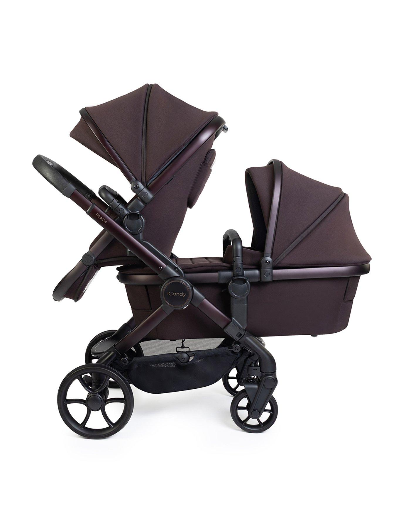 Image 2 of 7 of iCandy Peach 8 Double Complete Pushchair Editions Bundle - Coffee Bean