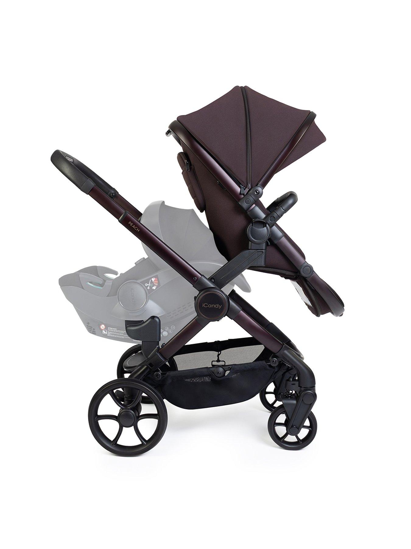 Image 3 of 7 of iCandy Peach 8 Double Complete Pushchair Editions Bundle - Coffee Bean