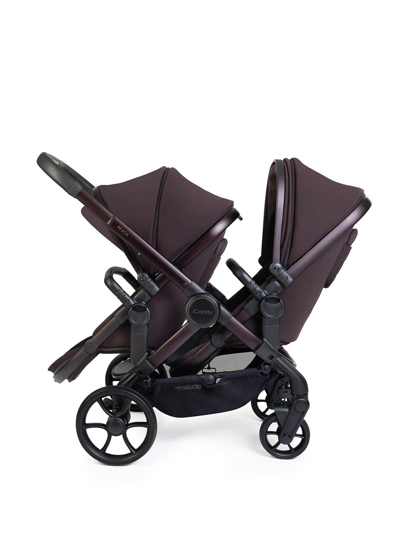 Image 4 of 7 of iCandy Peach 8 Double Complete Pushchair Editions Bundle - Coffee Bean