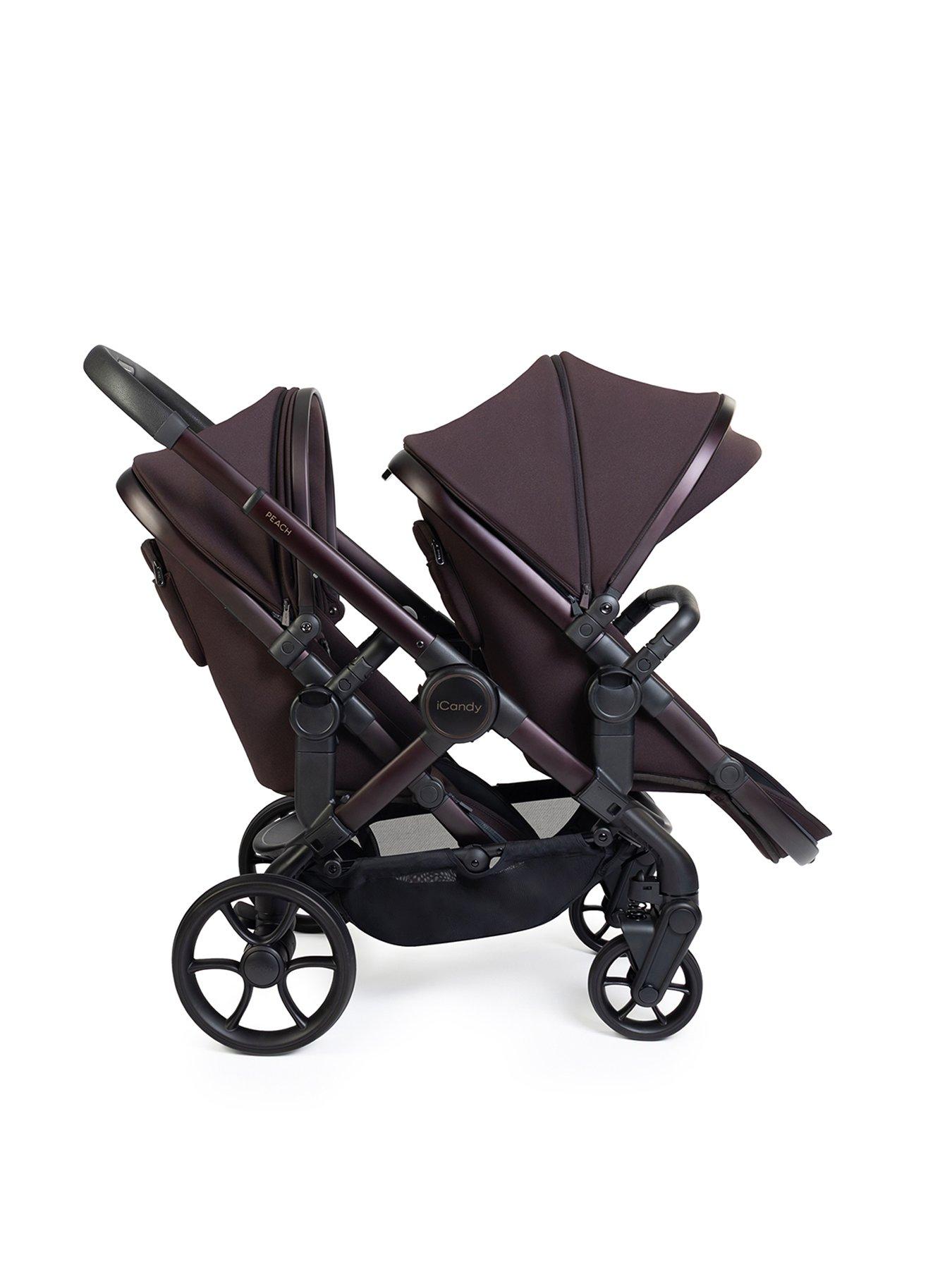 Image 5 of 7 of iCandy Peach 8 Twin Complete Pushchair Editions Bundle - Coffee Bean