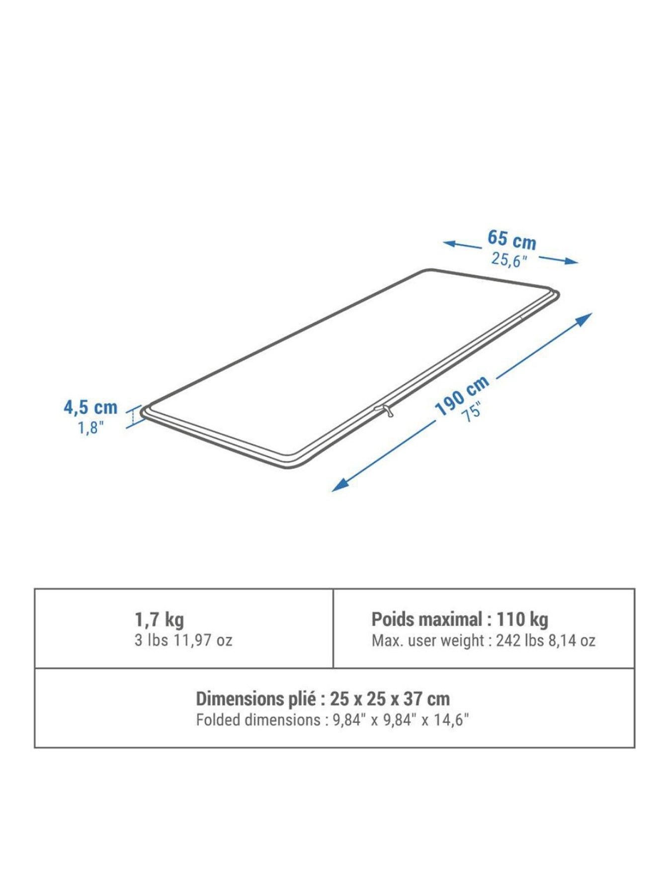 Image 3 of 6 of Decathlon Si Mattress Arpenaz Comfort