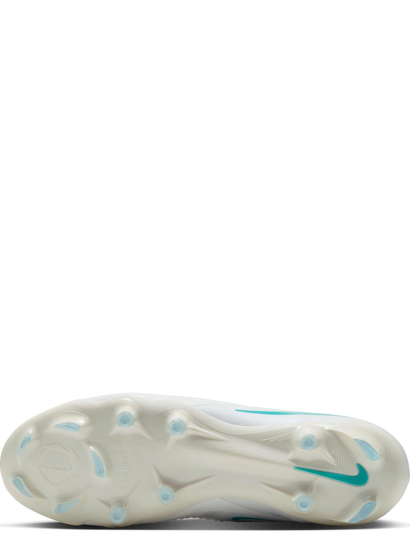 Image 5 of 7 of Nike Phantom 6 High Pro Firm Ground Football Boots - White