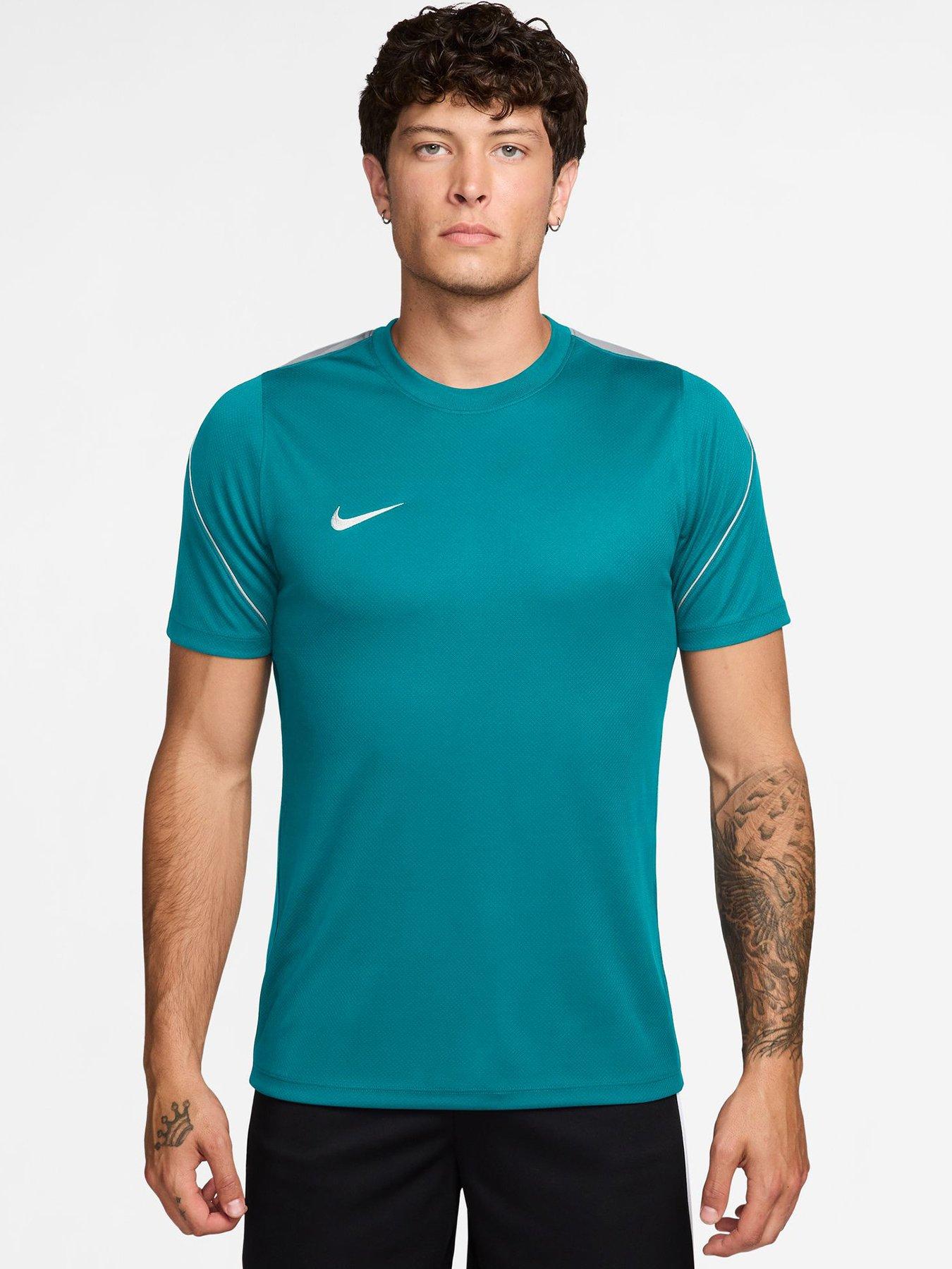 Image 1 of 3 of Nike Mens Dri-Fit Strike Short Sleeve Football Top - Blue