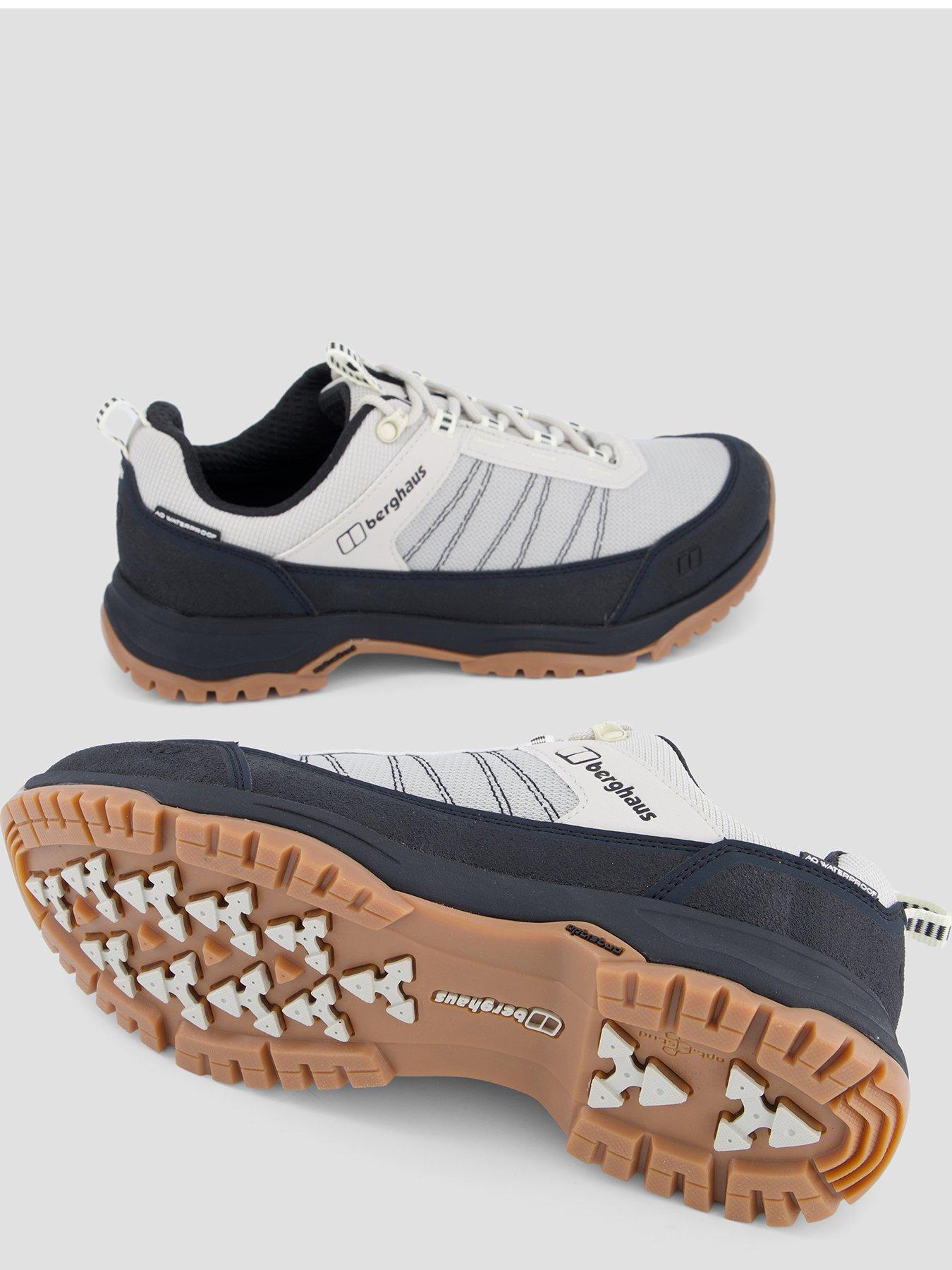 Image 4 of 7 of Berghaus Mens Cushioned Grippy Lace-Up Hiking Shoes - Black
