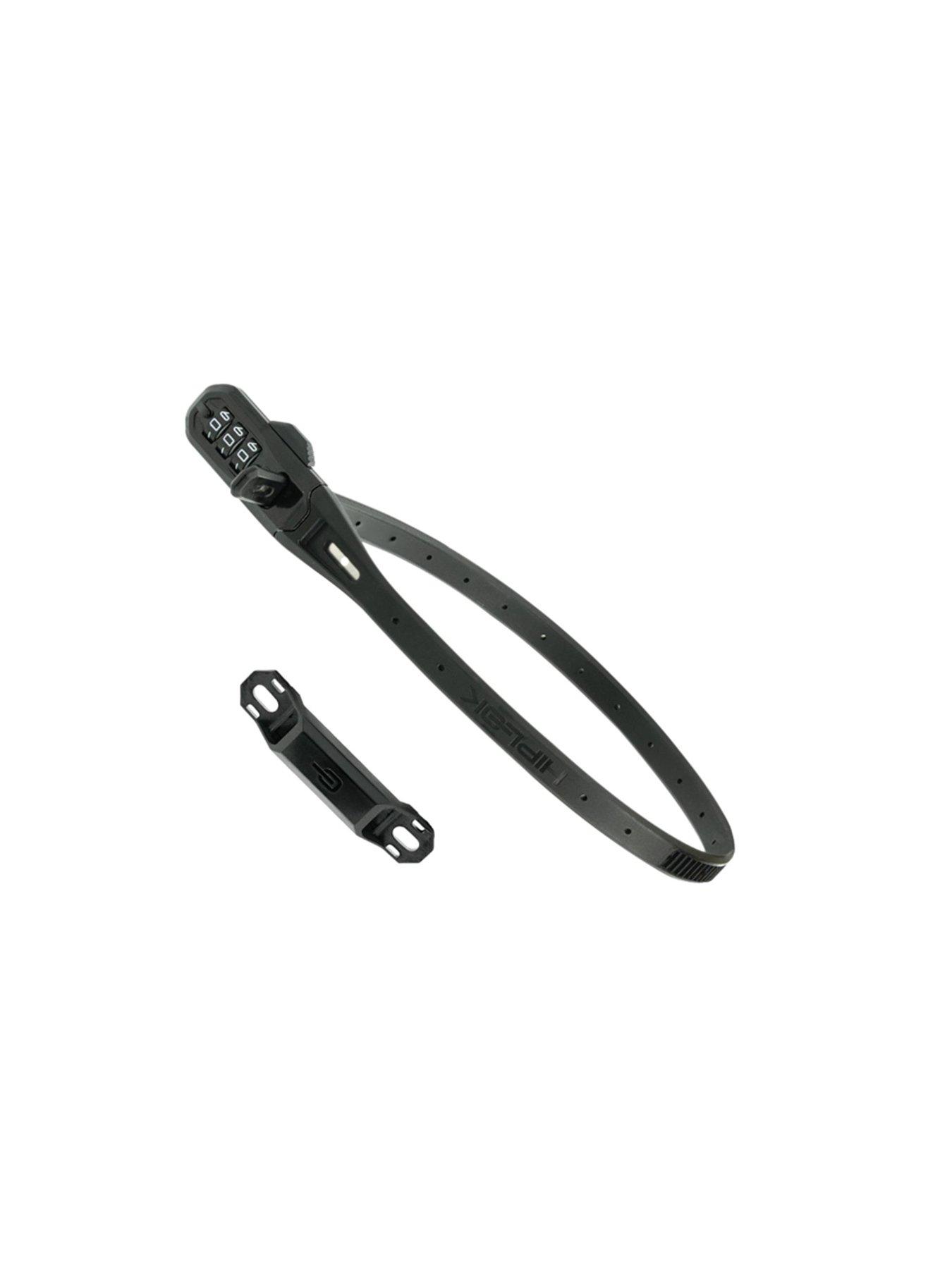 Image 2 of 4 of Hiplok Black Zlok Combo With Bracket Cycle Lock