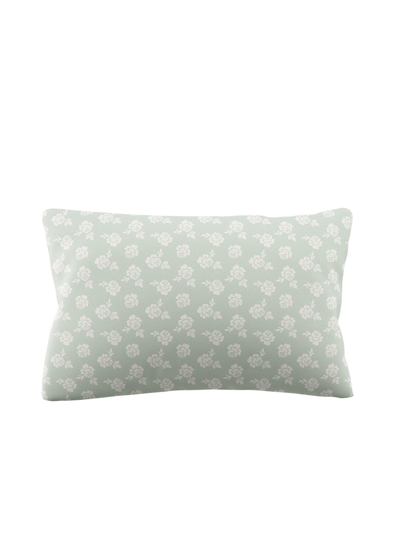 Image 4 of 7 of Laura Ashley Tatton Quilt Set Duck Egg Green