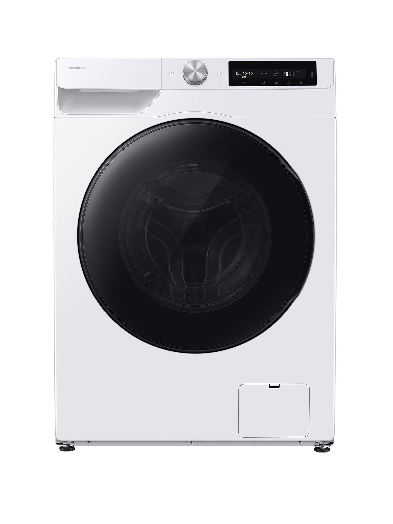 Samsung Series 5 AI Energy WD10HG6U34BEU1 10kg Wash, 6kg Dry, Spin 1400rpm Smart Washer Dryer - White