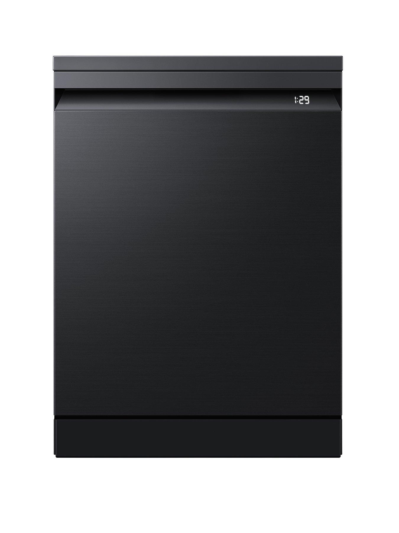 Samsung Series 8 WaterJet Clean™ DW80H77YBFFU4 14 Place Setting Smart Freestanding Dishwasher - Black