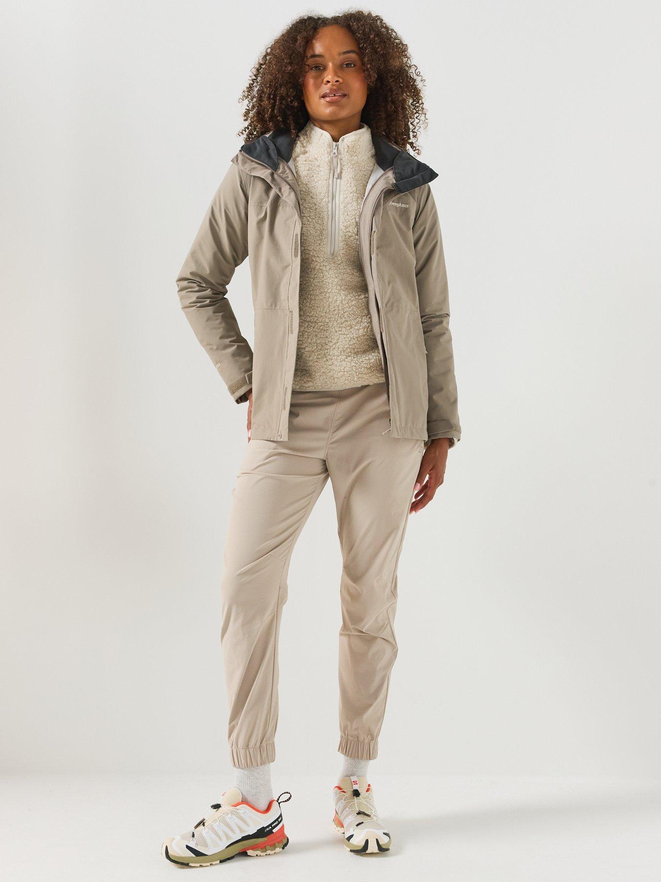 Image 3 of 6 of Berghaus Womens Hillwalker 2.0 Waterproof Jacket - Beige