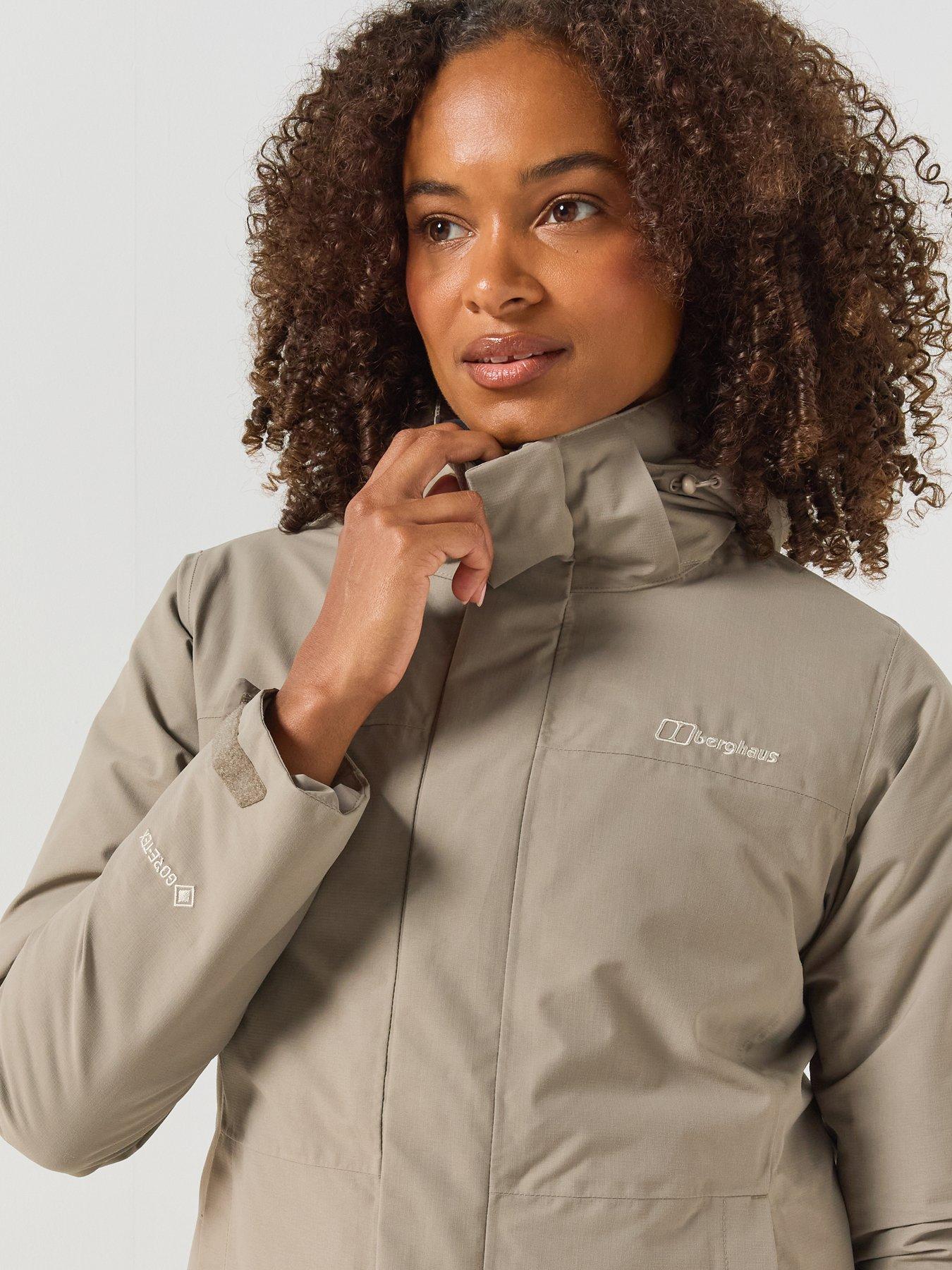 Image 5 of 6 of Berghaus Womens Hillwalker 2.0 Waterproof Jacket - Beige